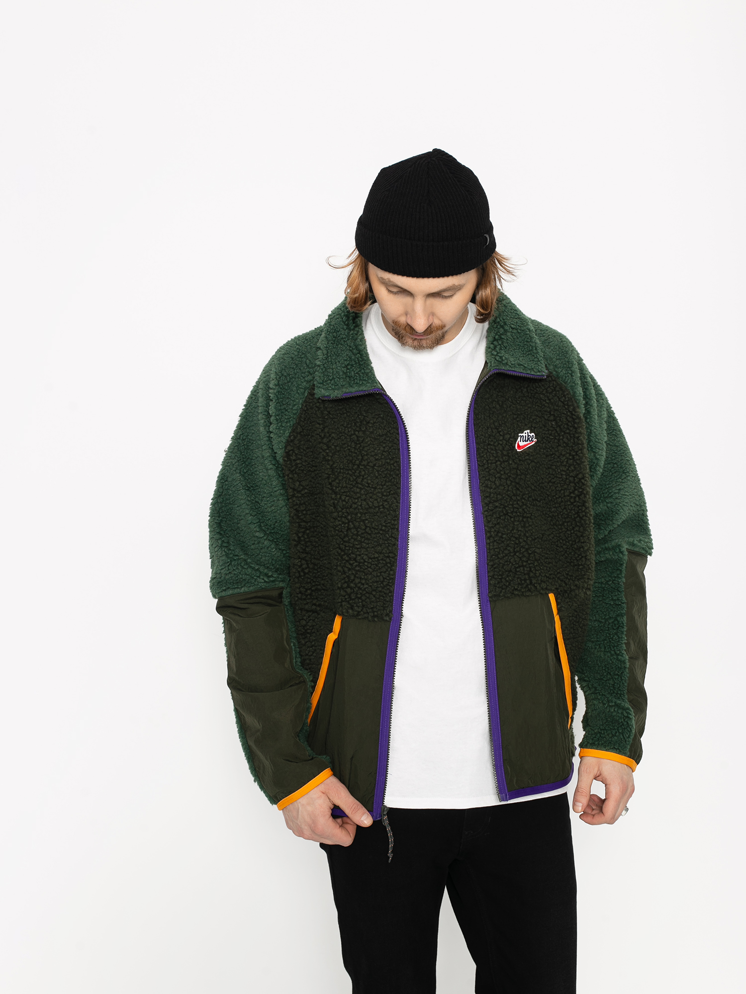 Bunda Nike He Jkt Winter (sequoia/galactic jade/kumquat)