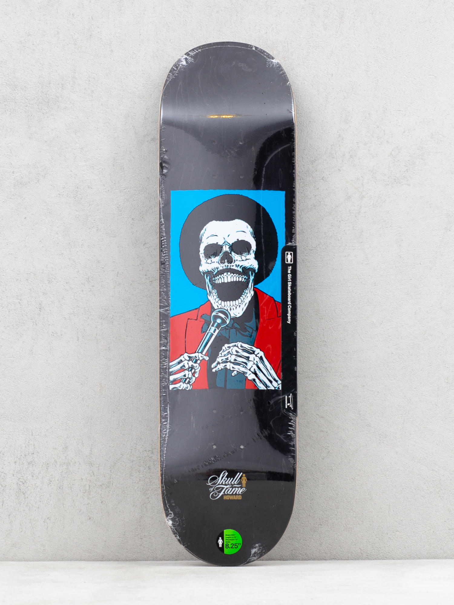Doska Girl Skateboard Howard Skull Of Fame (black)