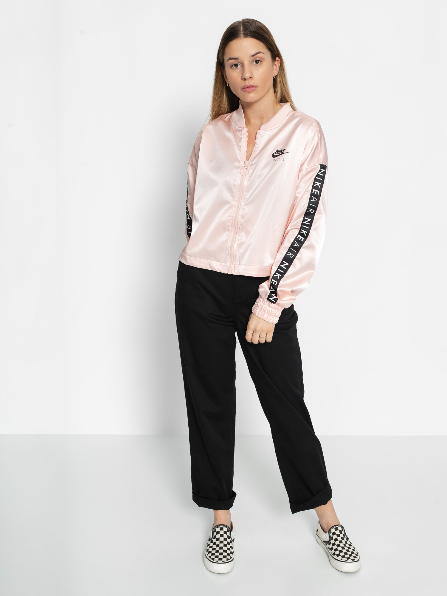 Bunda Nike Air Trk Jkt Satin Wmn (echo pink)