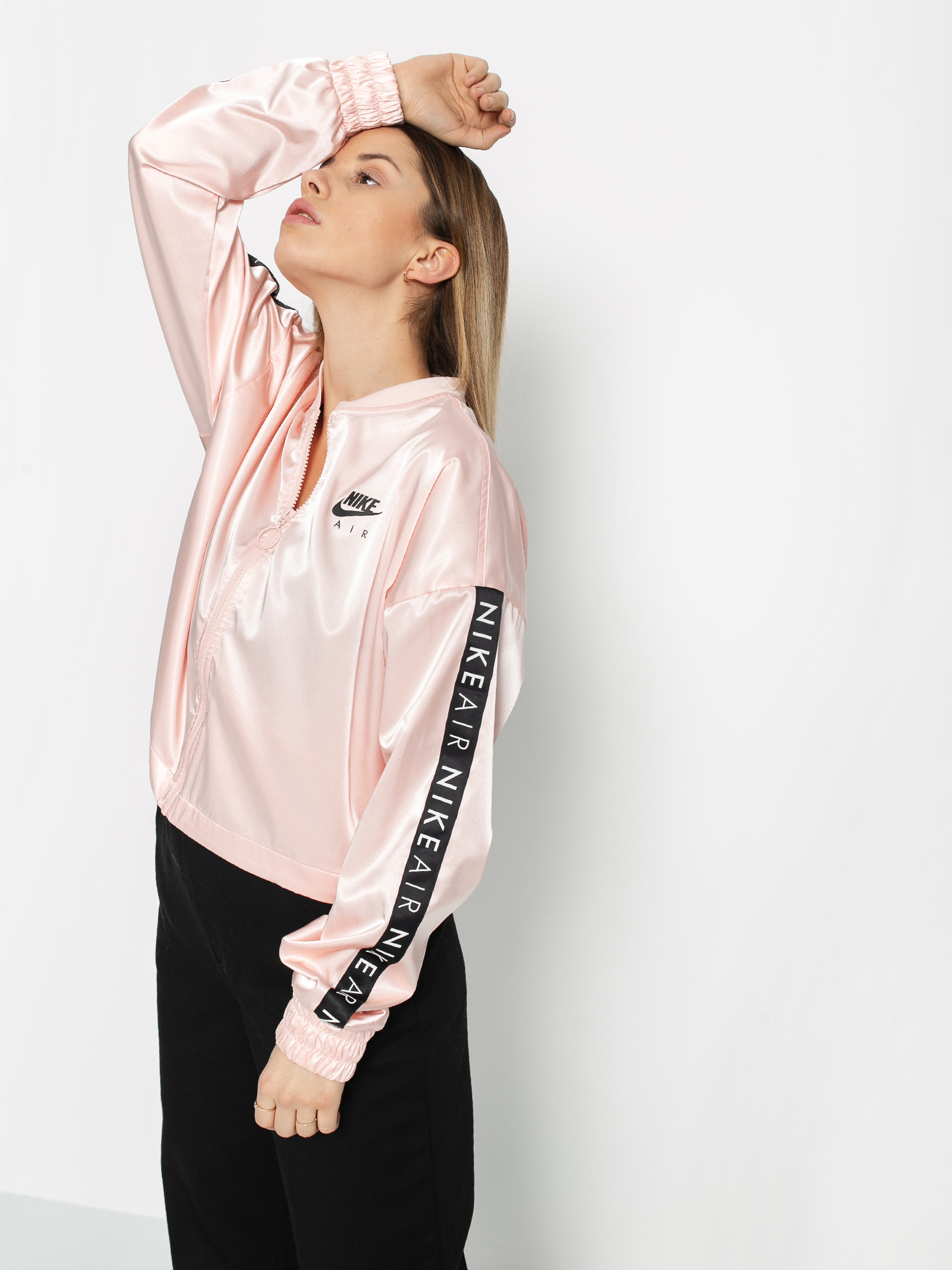 Bunda Nike Air Trk Jkt Satin Wmn (echo pink)