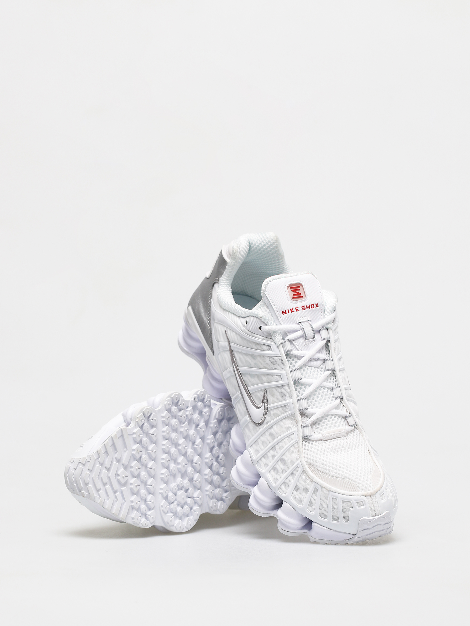 Topánky Nike Shox Tl (white/white metallic silver max orange)