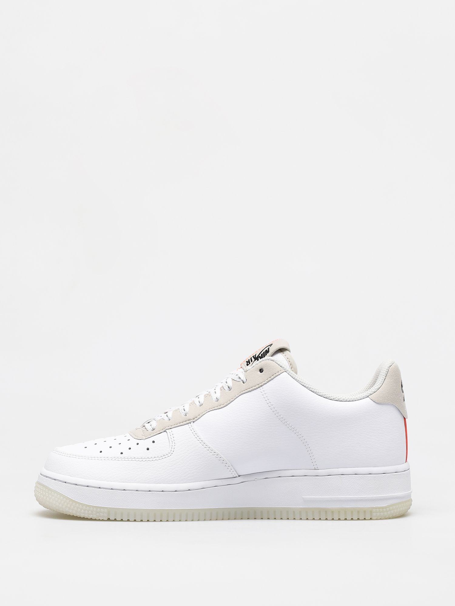 Topánky Nike Air Force 1 07 Lv8 (white/total orange summit white black)