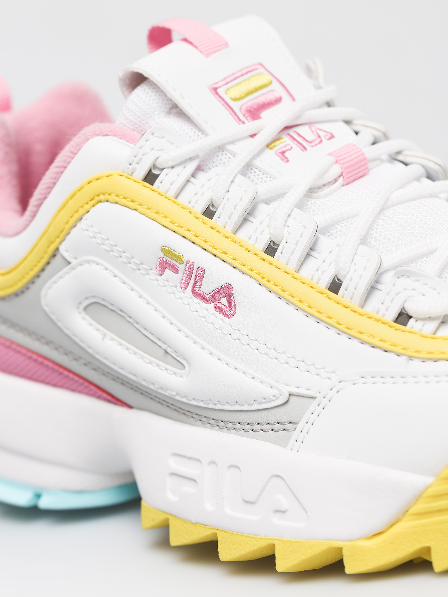 Topánky Fila Disruptor Cb Low Wmn (white/limelight)