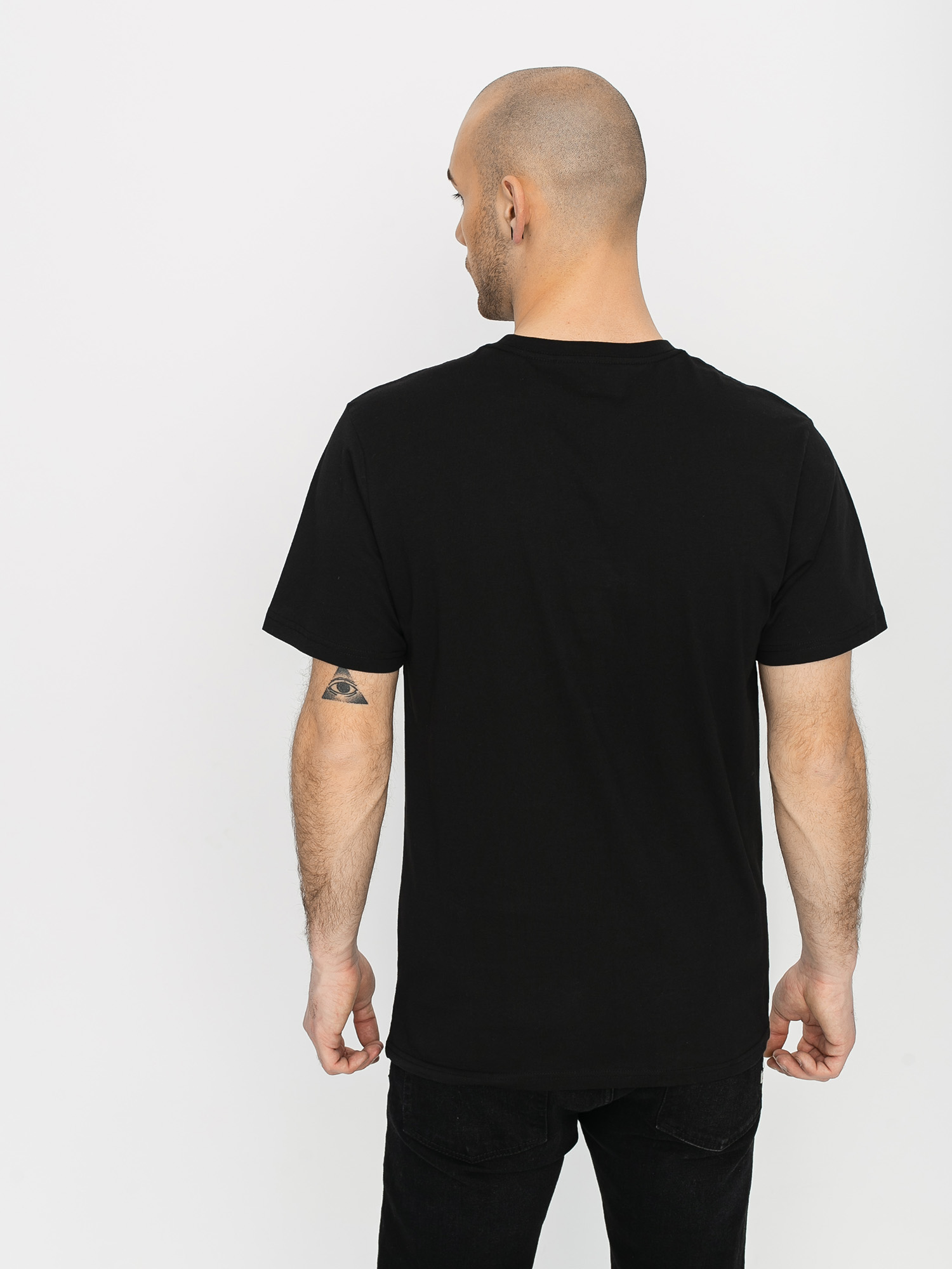 Tričko Vans Easy Box (black/fuchsia purple)