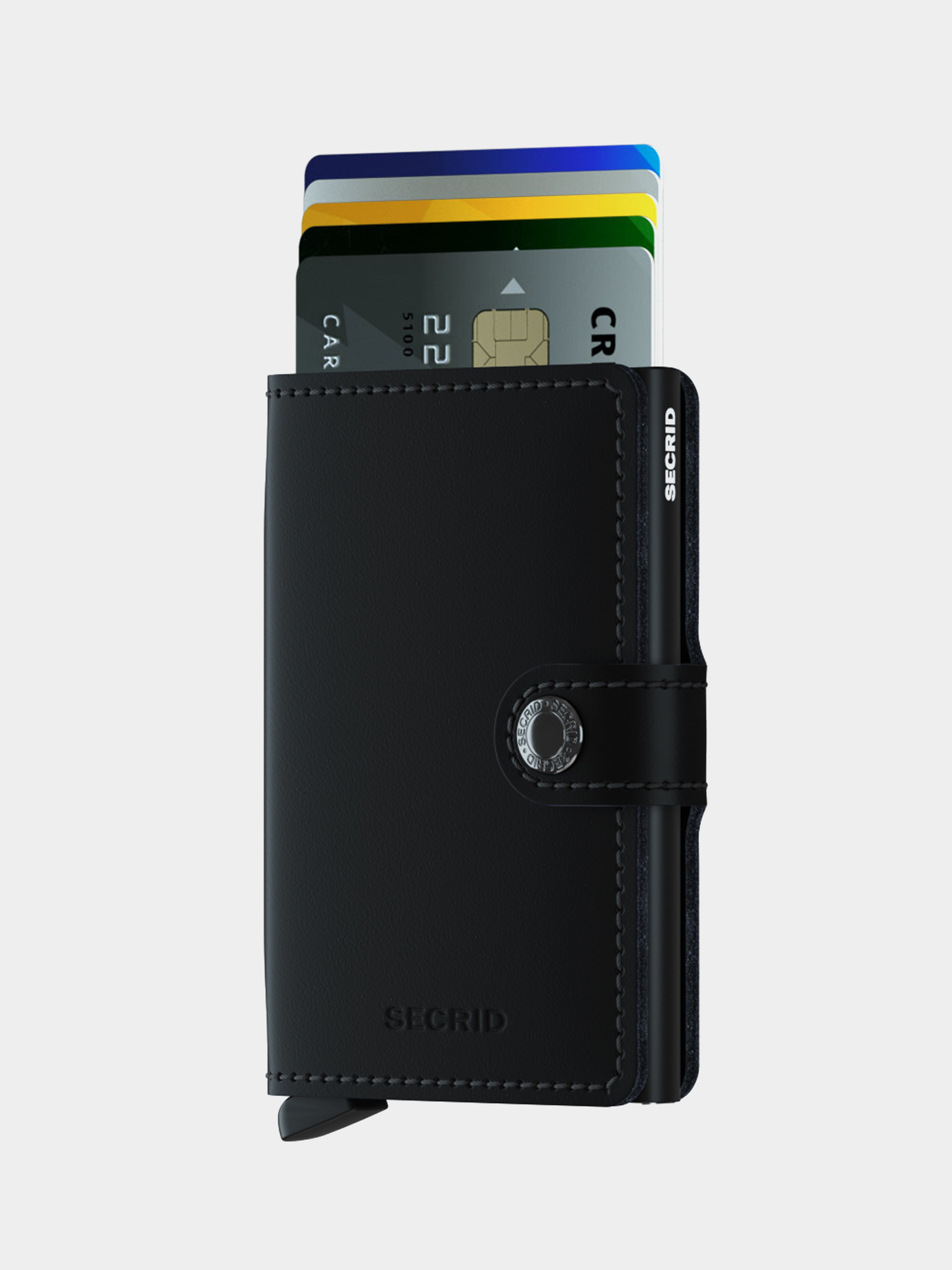 Peňaženka Secrid Miniwallet (matte black)