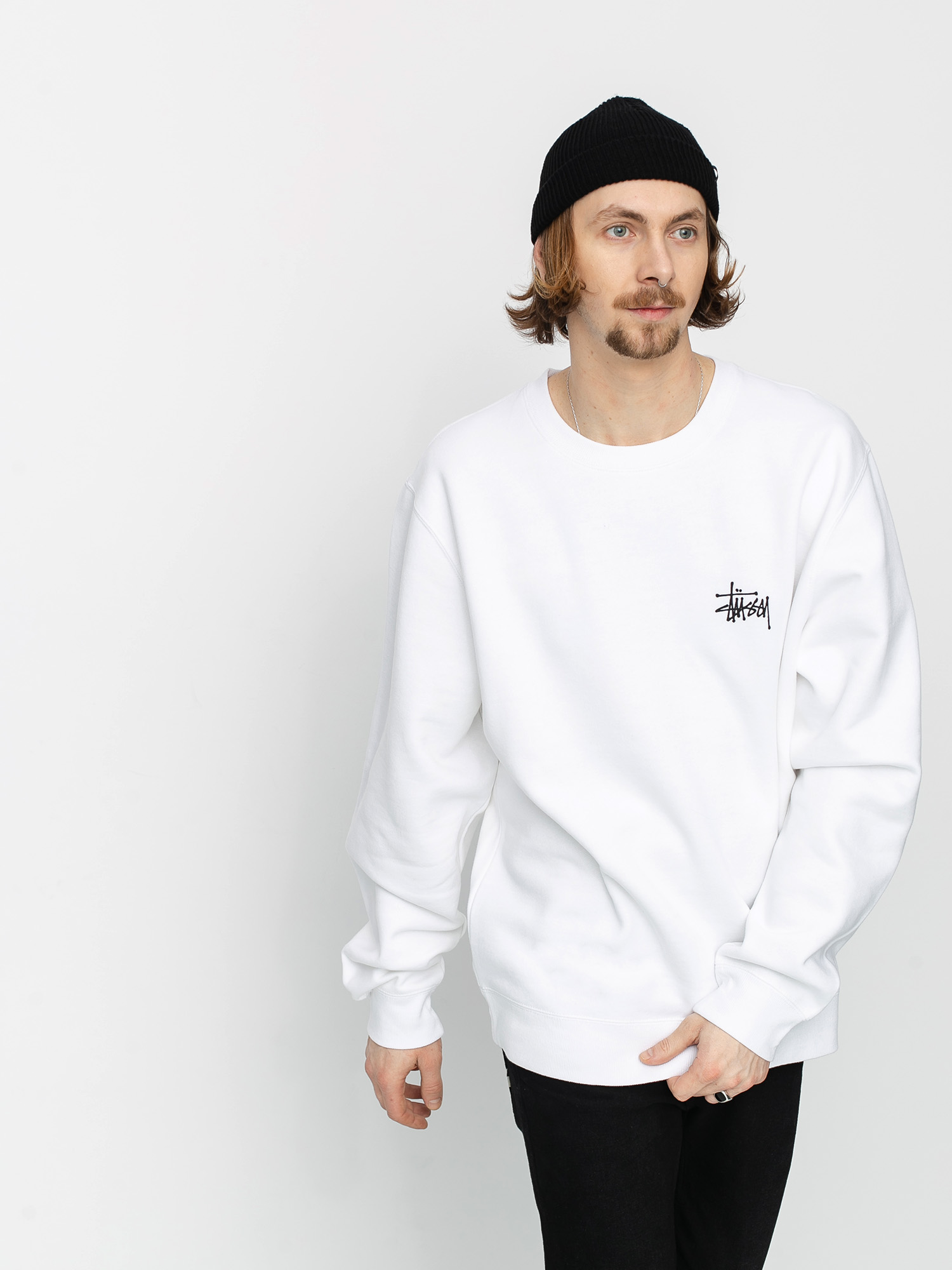 Mikina Stussy Basic (white)