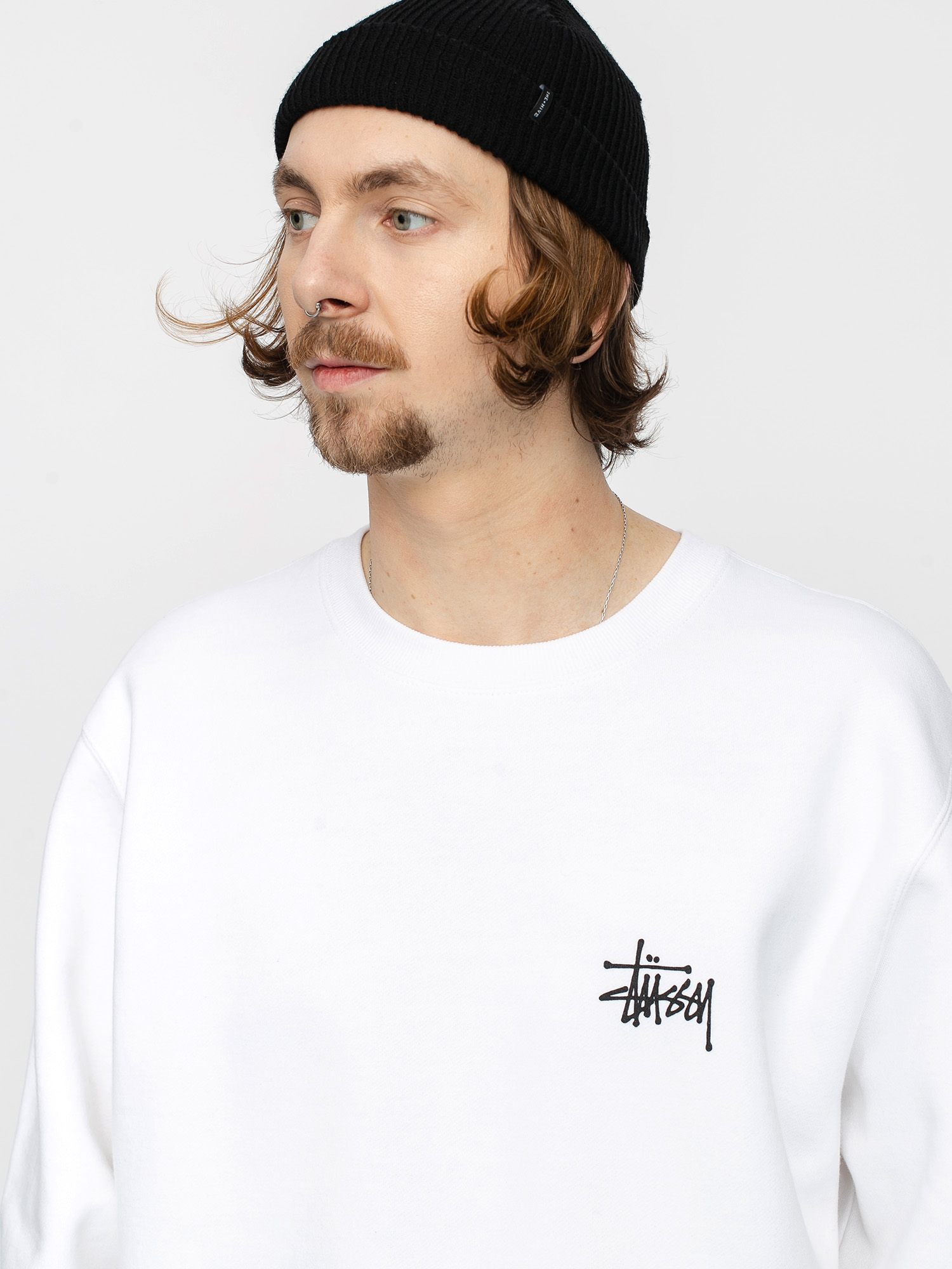 Mikina Stussy Basic (white)