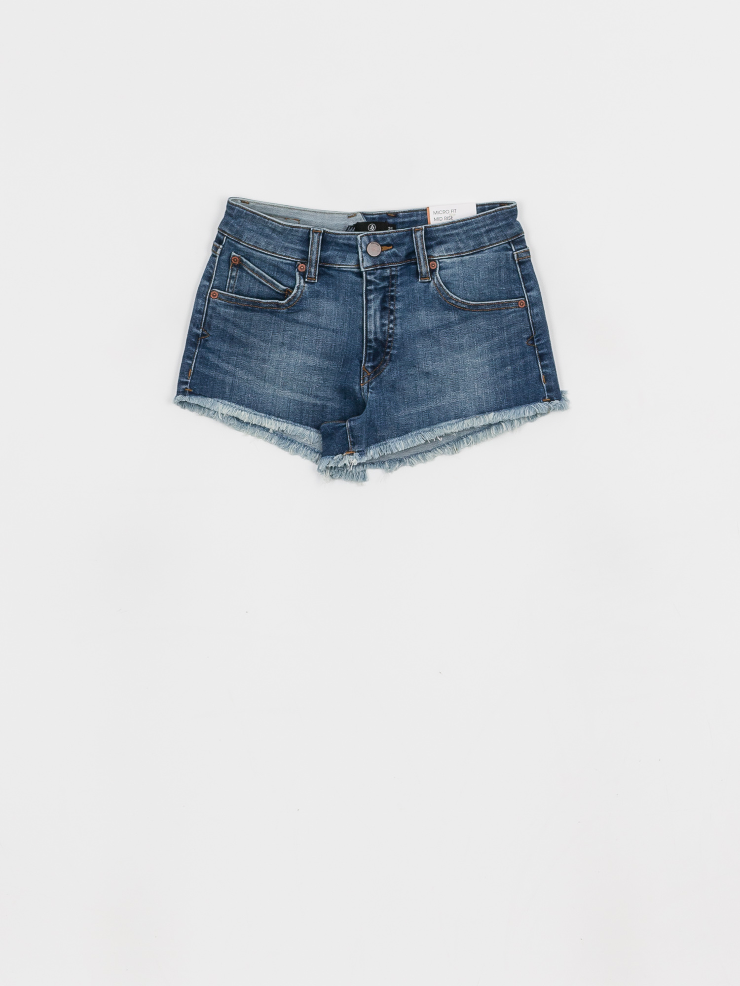 Kraťasy Volcom Stoney Stretch Wmn (indigo ridge wash)