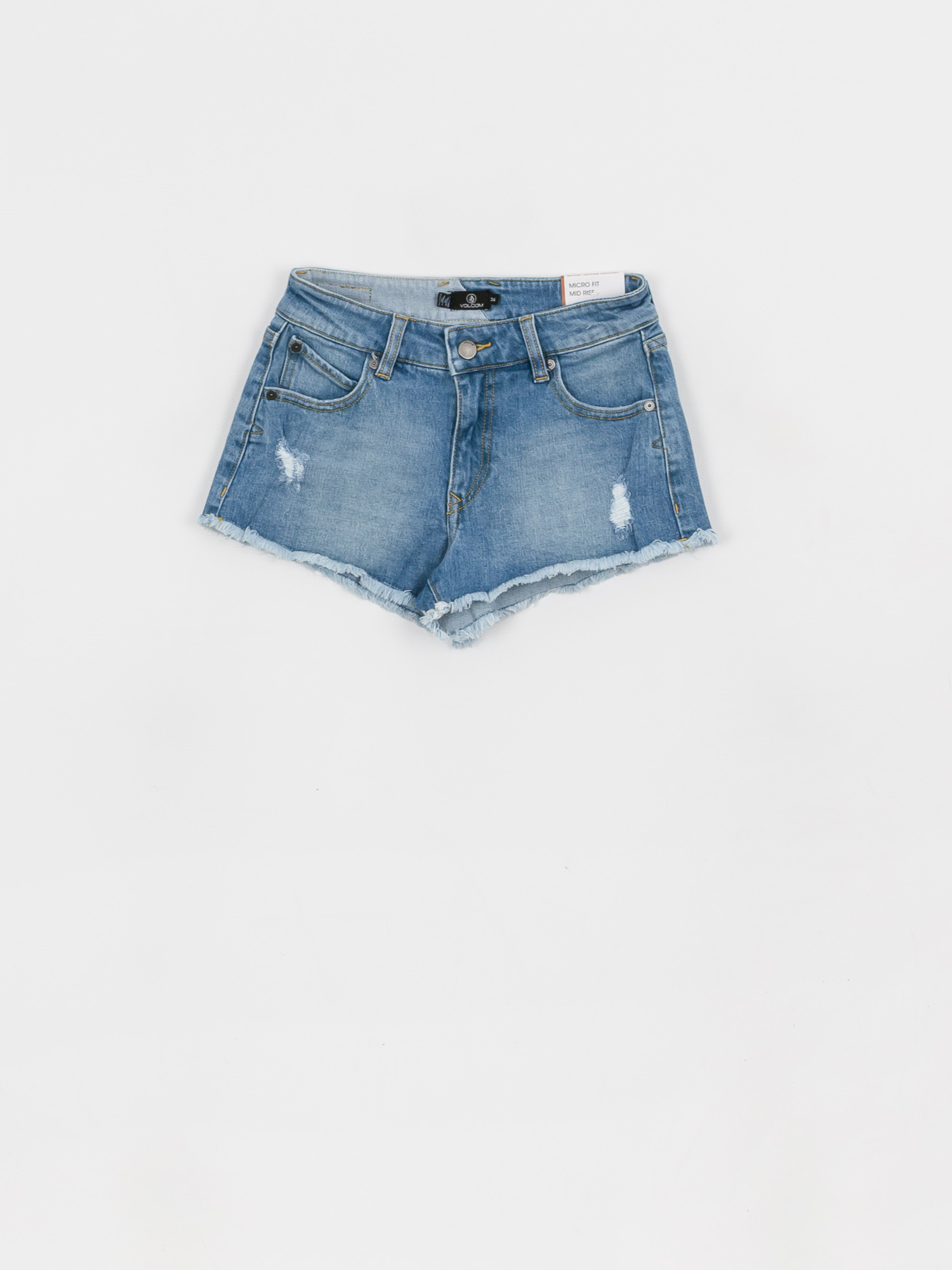 Kraťasy Volcom Stoney Stretch Wmn (blue relic)