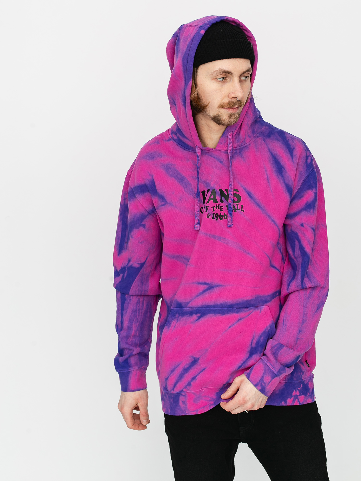 Mikina Vans Park Tie Dye (fuchsia purple tiedye)