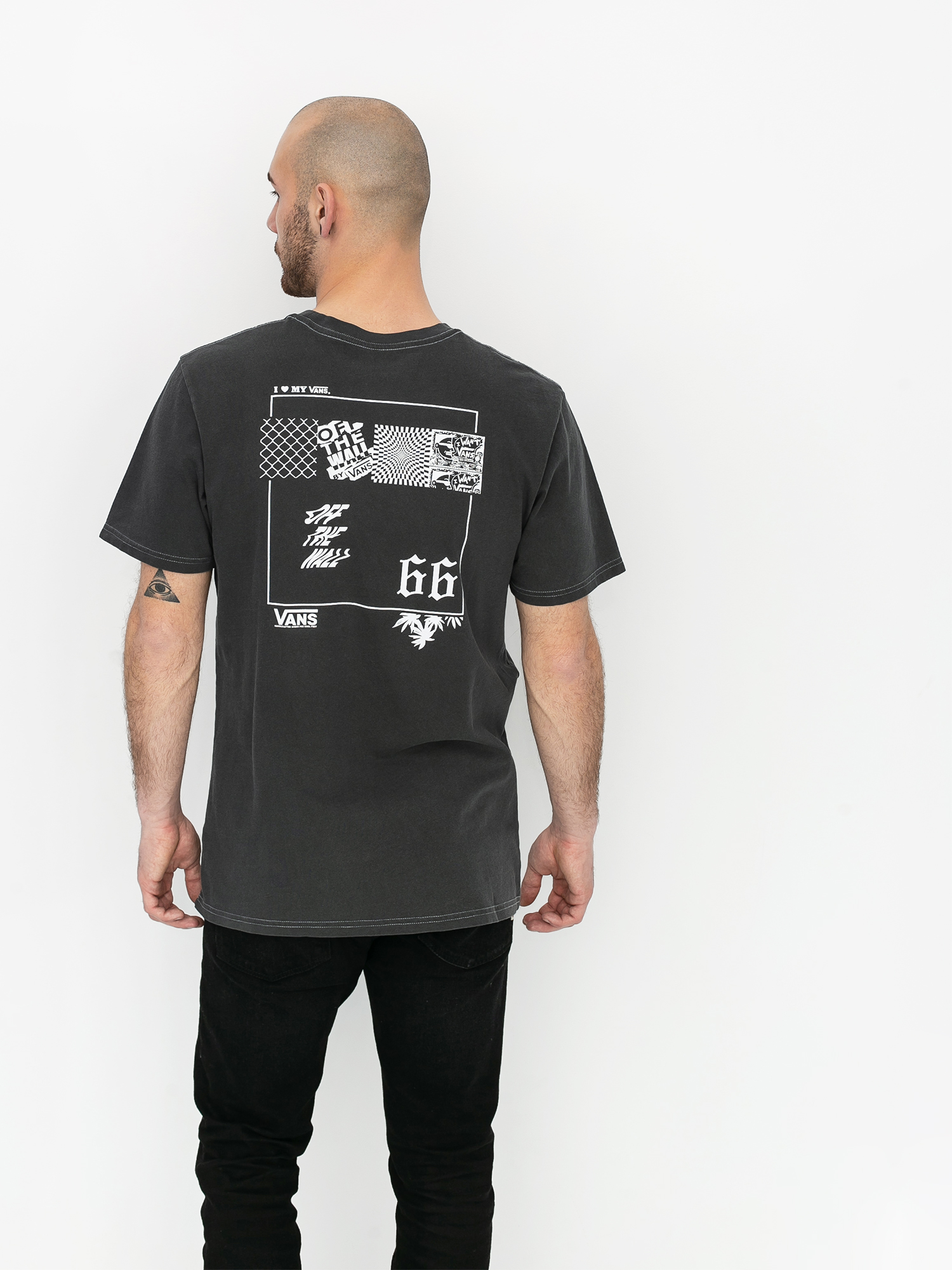 Tričko Vans Vintage V66 (black)