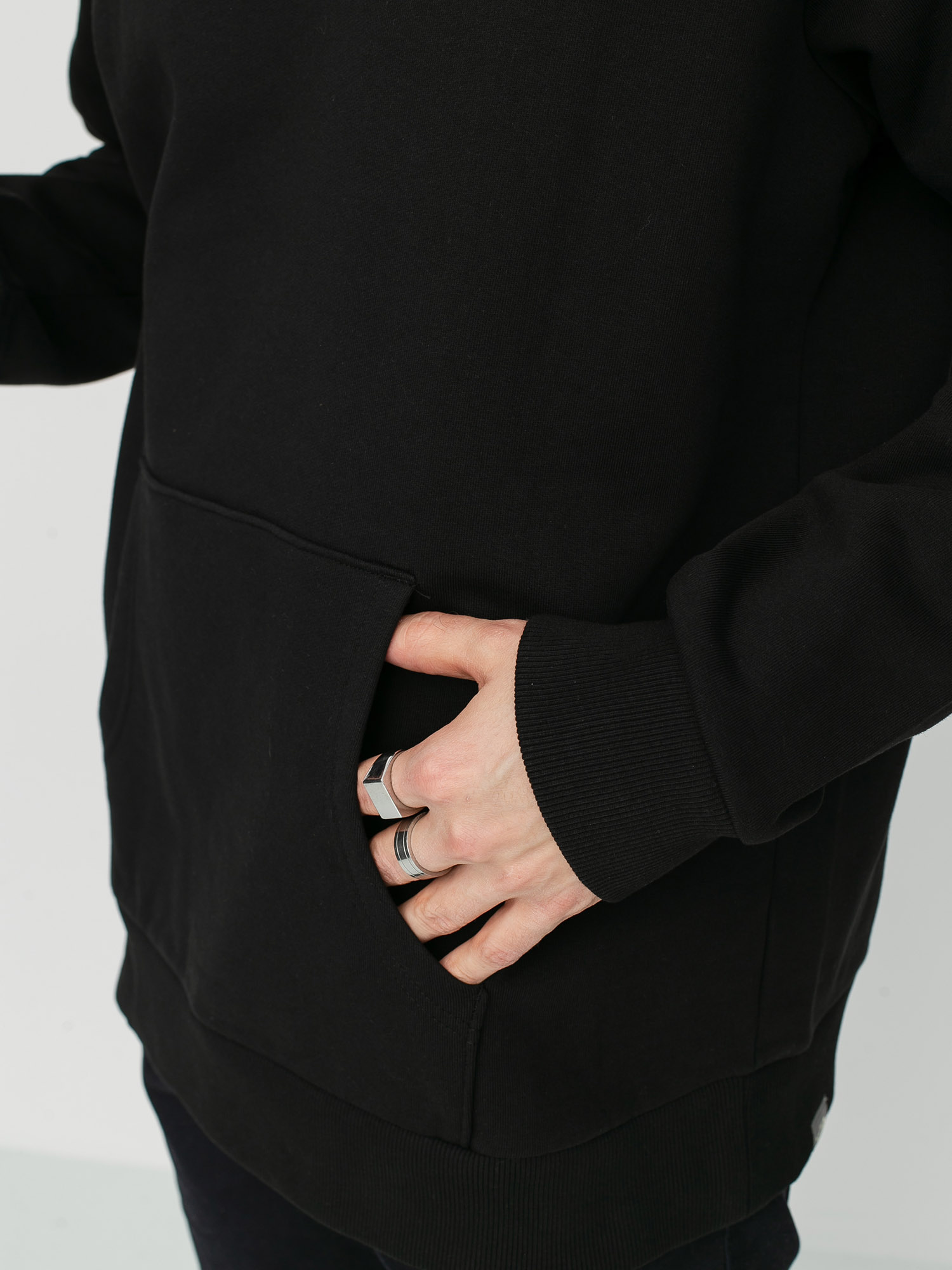 Mikina s kapucňou The North Face Raglan Redbox HD (black)