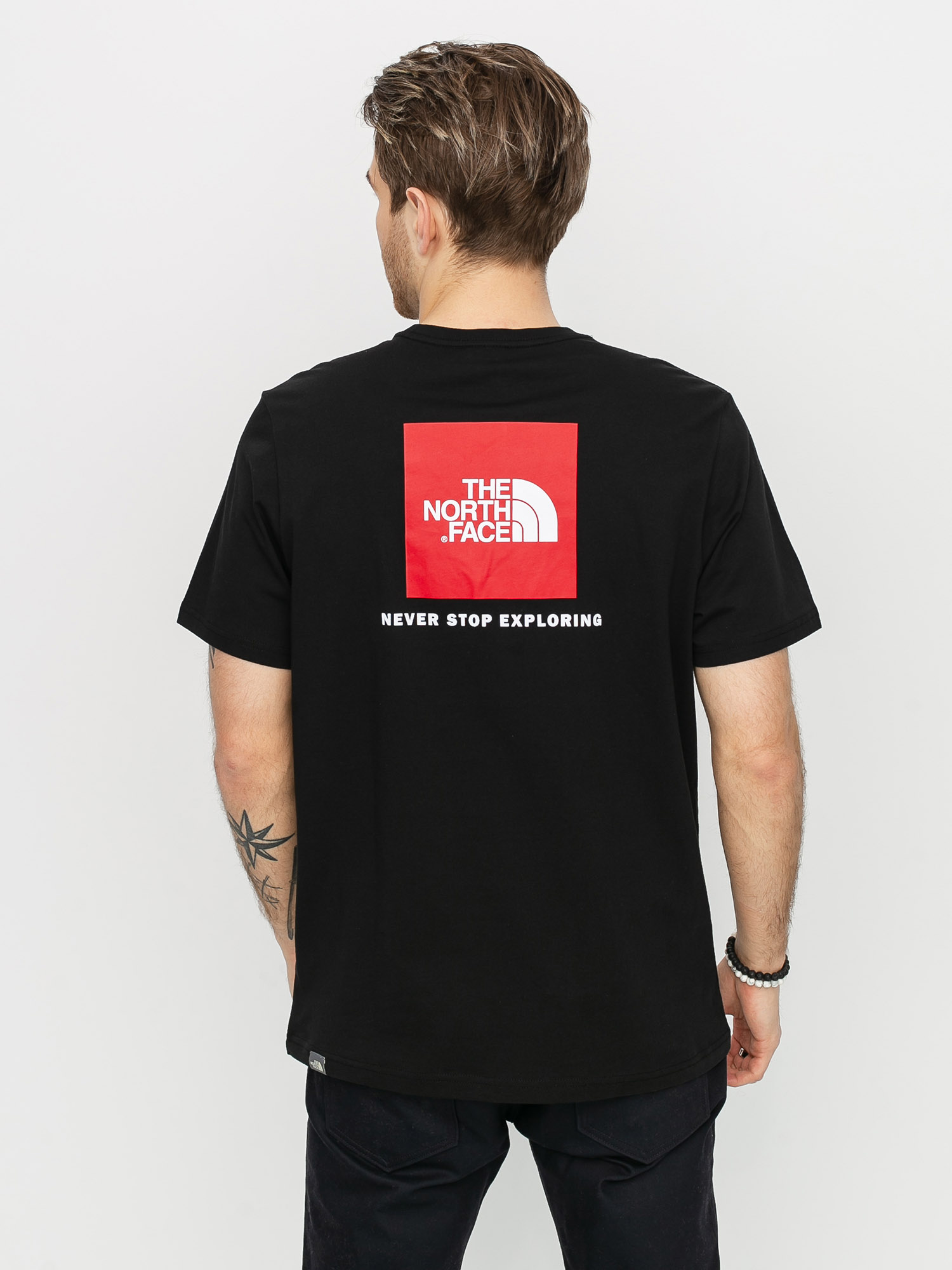 Tričko The North Face Redbox (black)