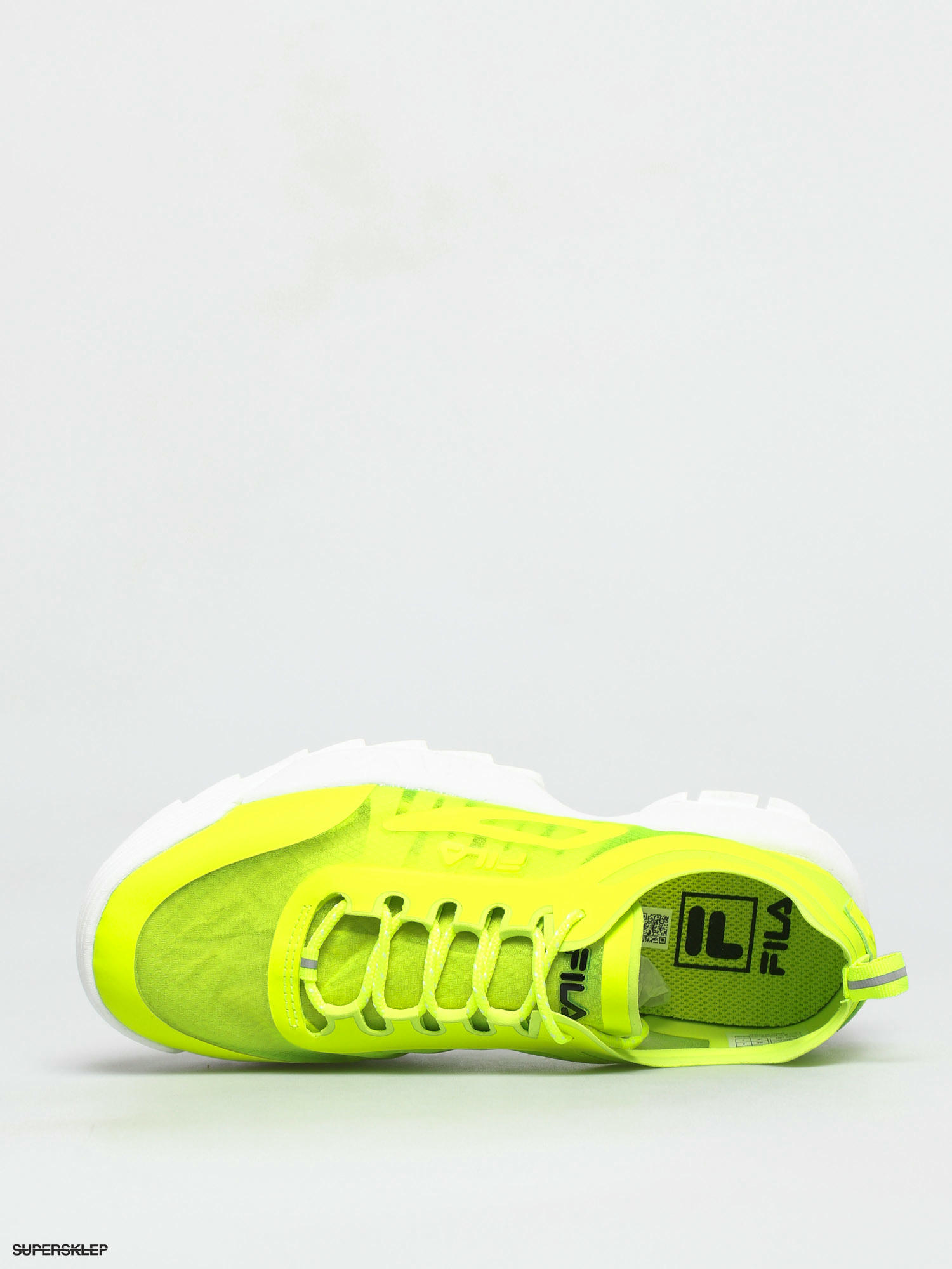 lime green fila disruptor