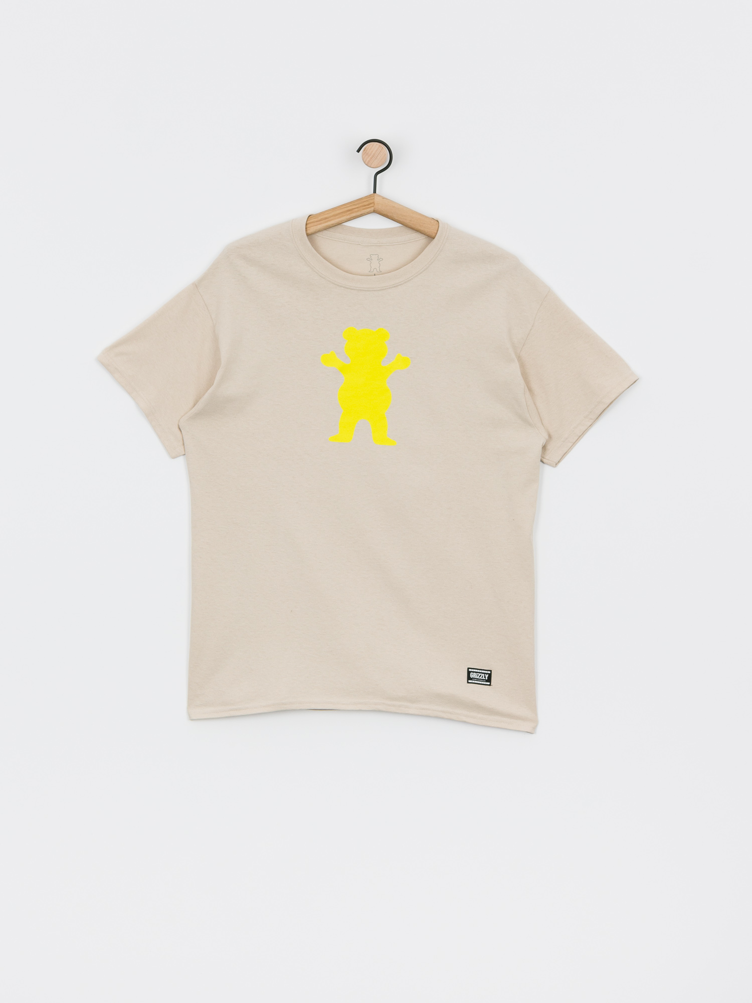 Tričko Grizzly Griptape Og Bear (sand)
