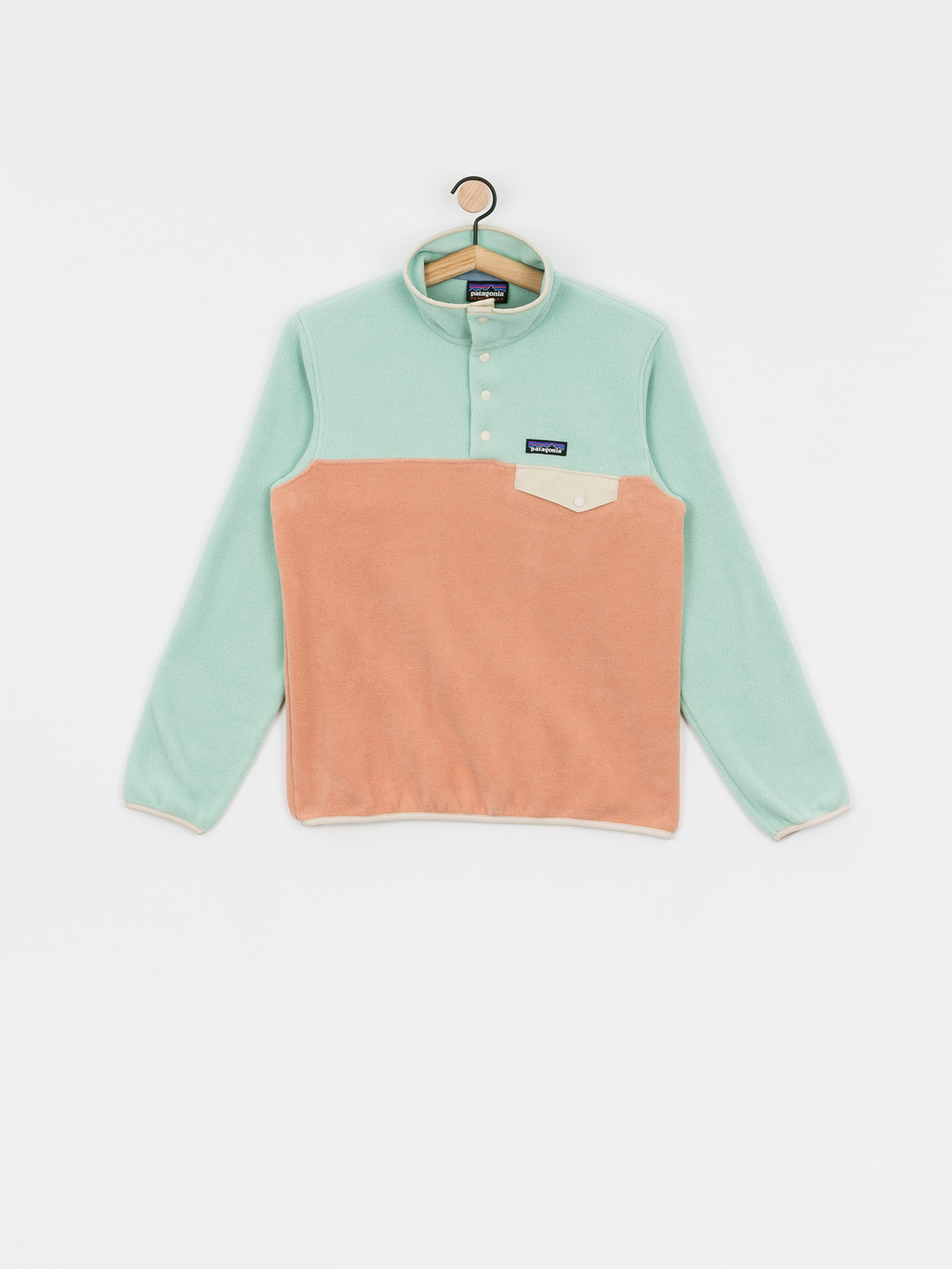 Dámsky Flisová mikina Patagonia Lightweight Synchilla Snap T (scotch pink)