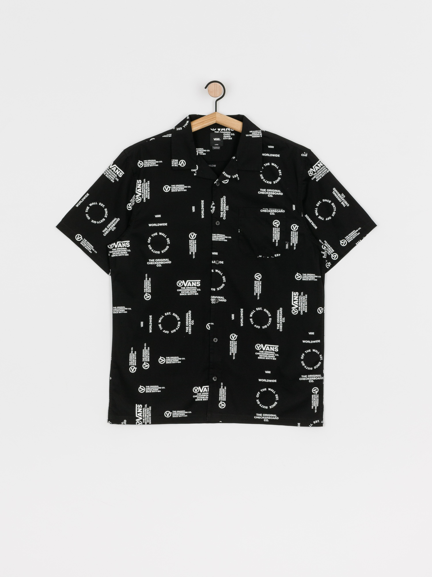 Košeľa Vans Aldrich (black distortion)