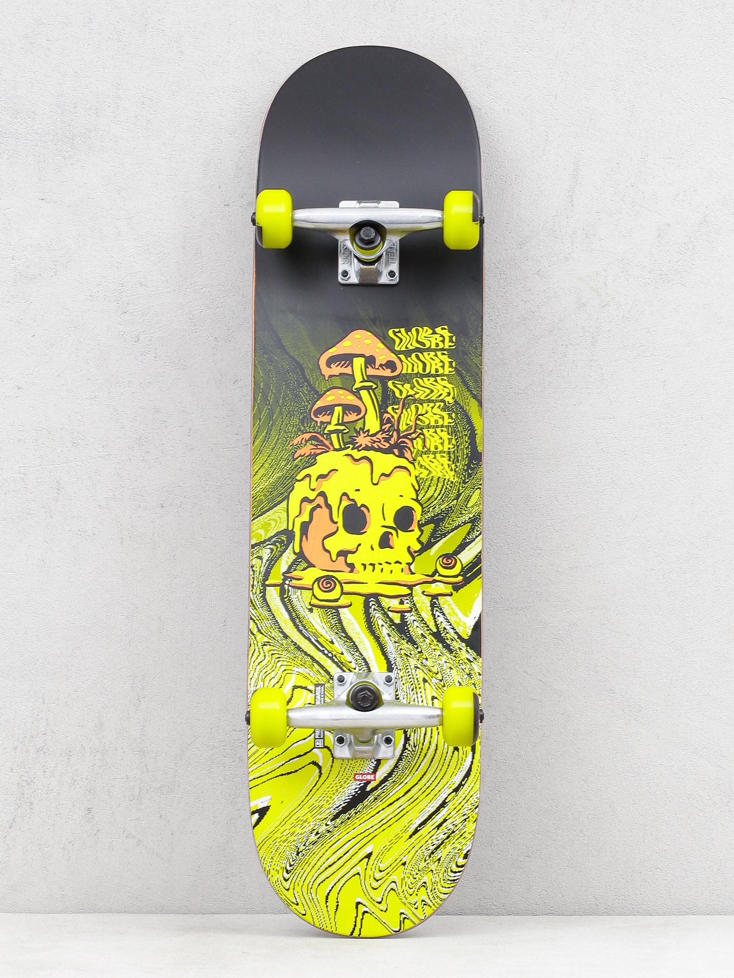 Skateboard Globe G1 Nature Walk (black/toxic yellow)