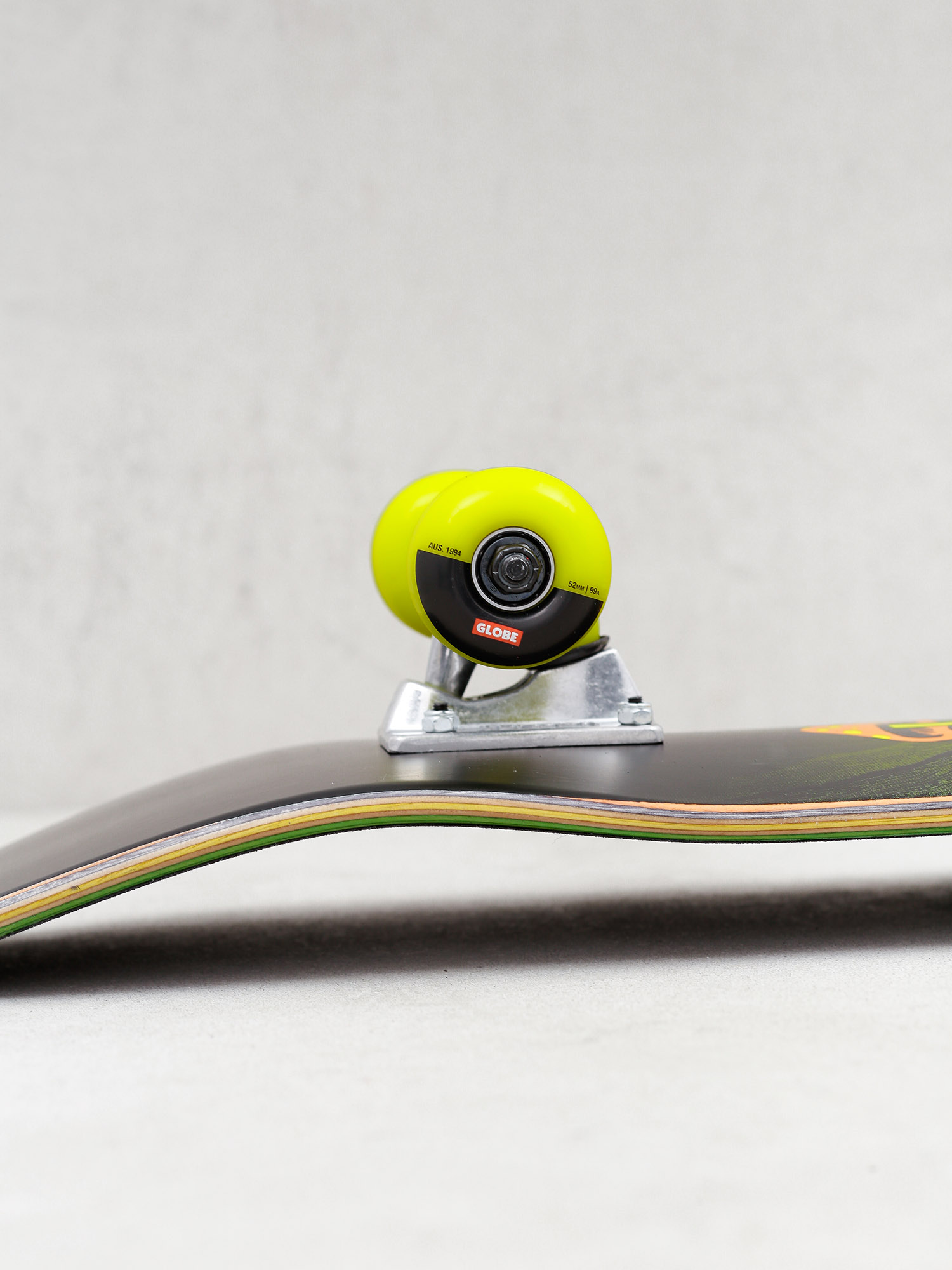 Skateboard Globe G1 Nature Walk (black/toxic yellow)