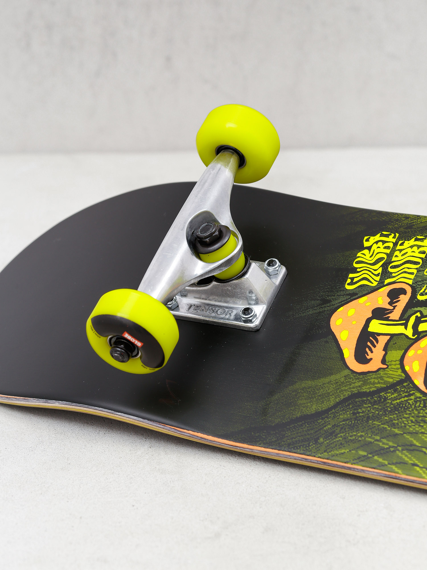 Skateboard Globe G1 Nature Walk (black/toxic yellow)