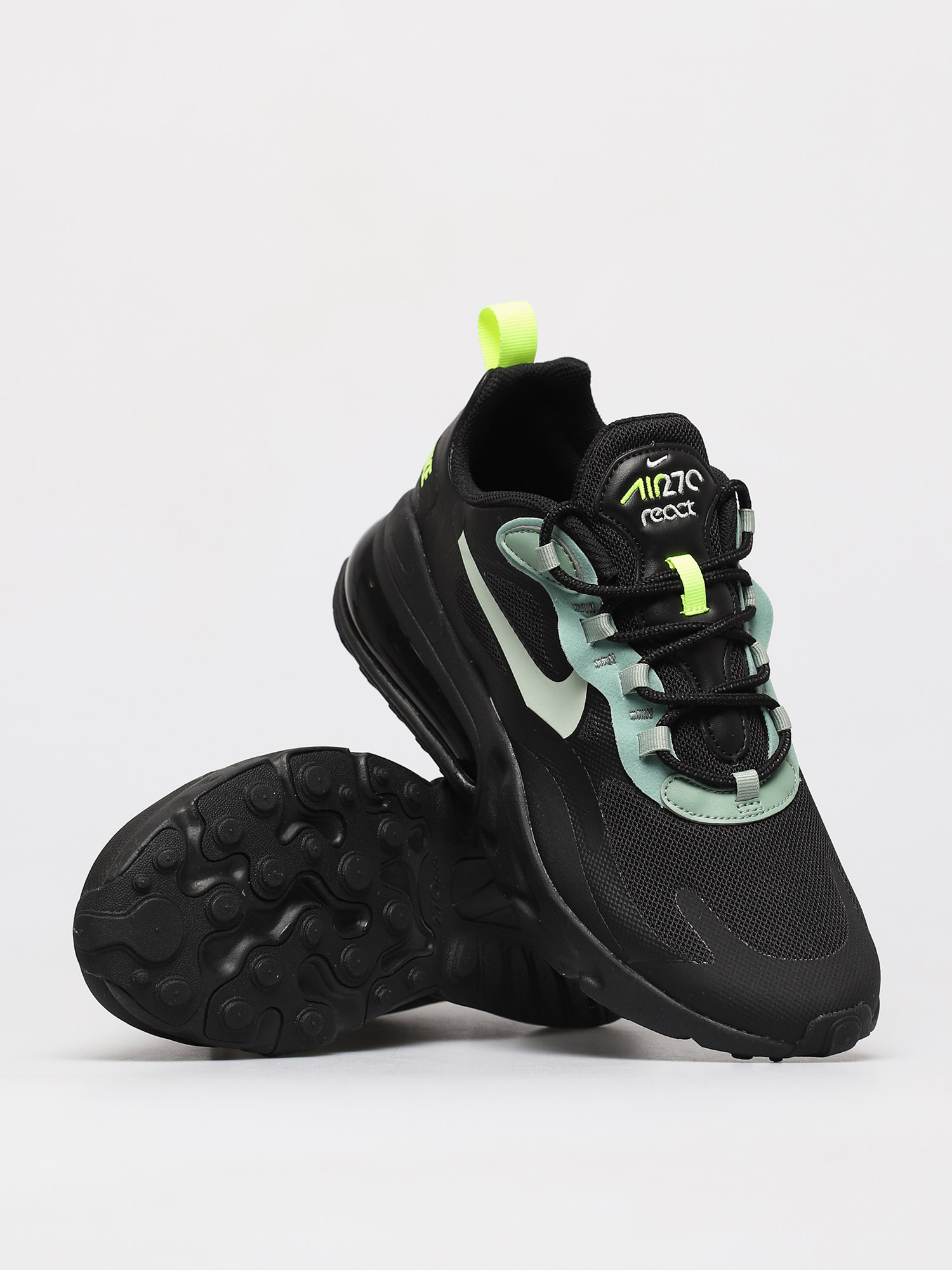 nike air max 270 react women's pistachio