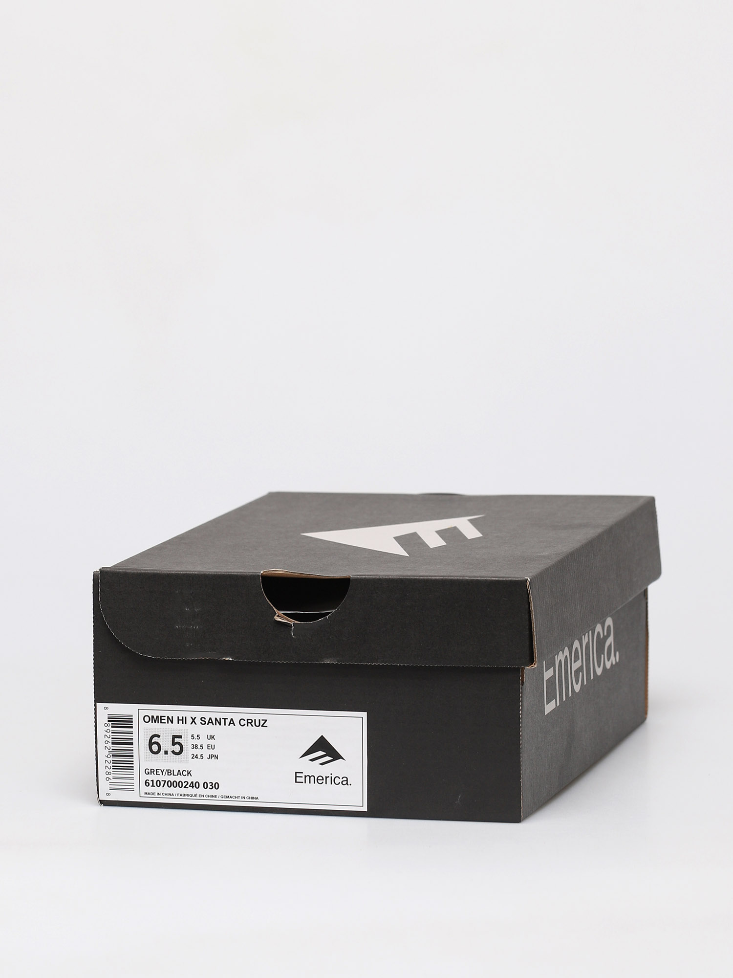 Topánky Emerica Omen Hi X Santa Cruz (grey/black)