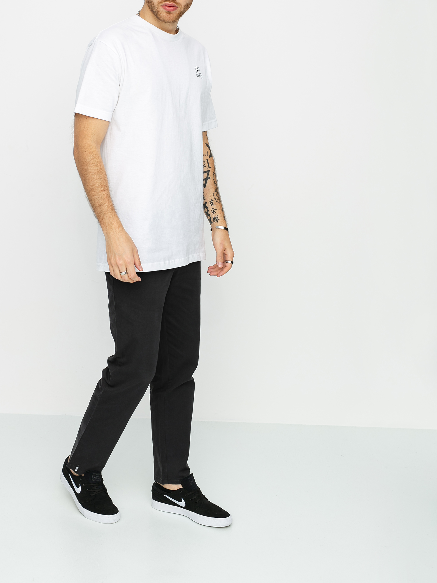 Nohavice Malita Chino Loose (grafit)