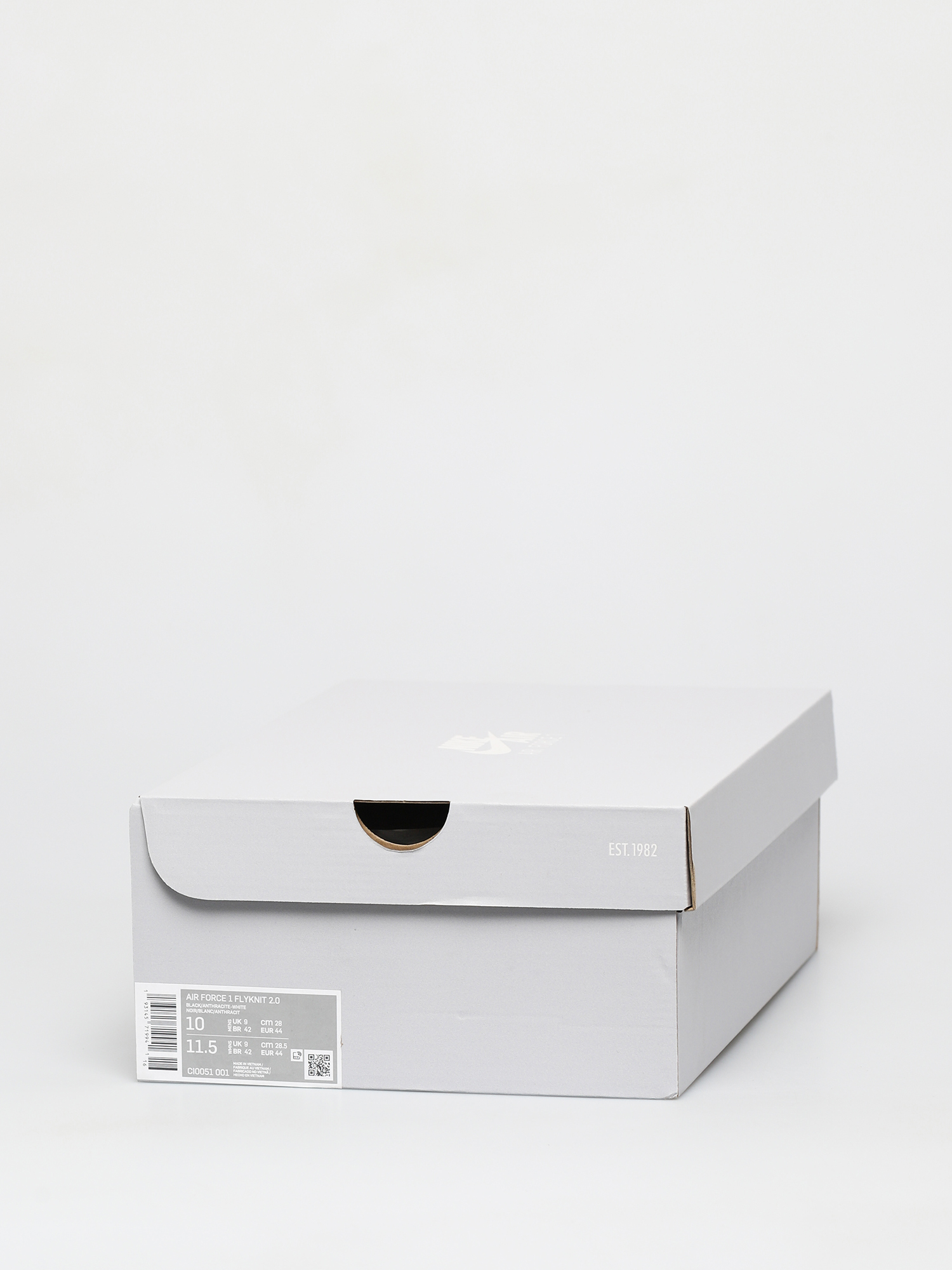 Topánky Nike Air Force 1 Flyknit 2 0 (black/anthracite white)