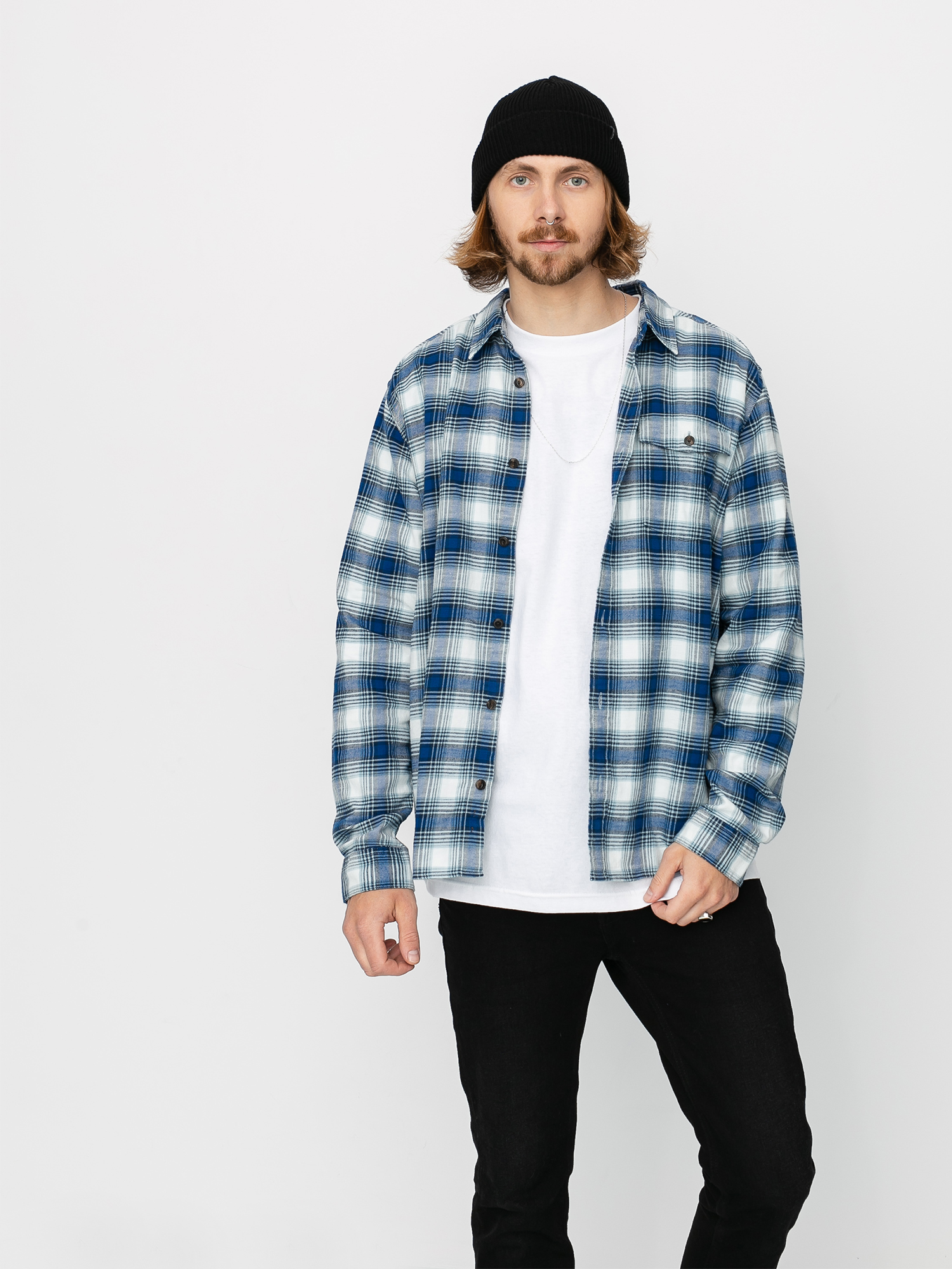Košeľa Patagonia Lightweight Fjord Flannel (superior blue)