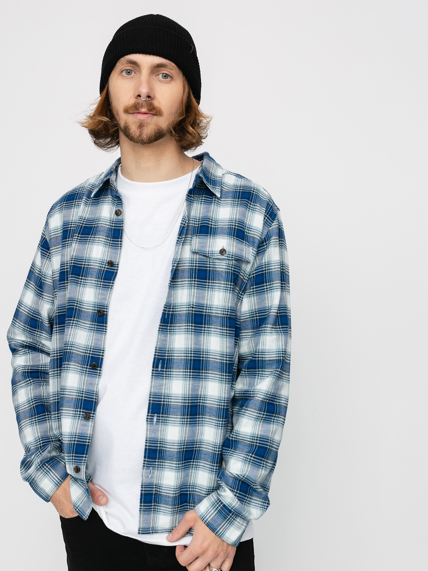 Košeľa Patagonia Lightweight Fjord Flannel (superior blue)