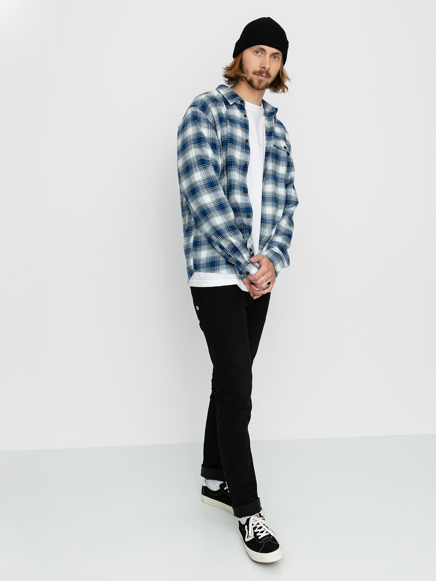 Košeľa Patagonia Lightweight Fjord Flannel (superior blue)