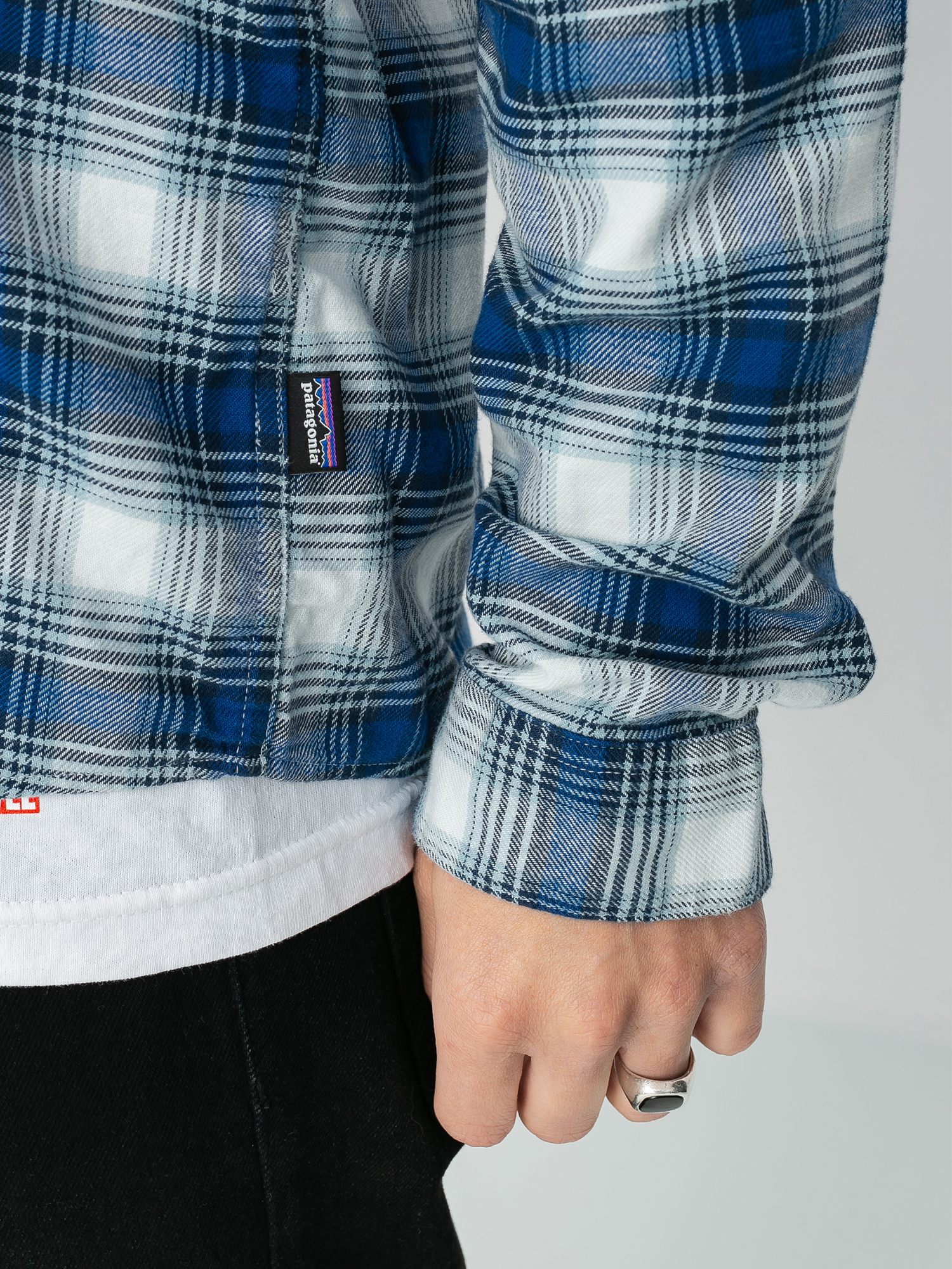 Košeľa Patagonia Lightweight Fjord Flannel (superior blue)