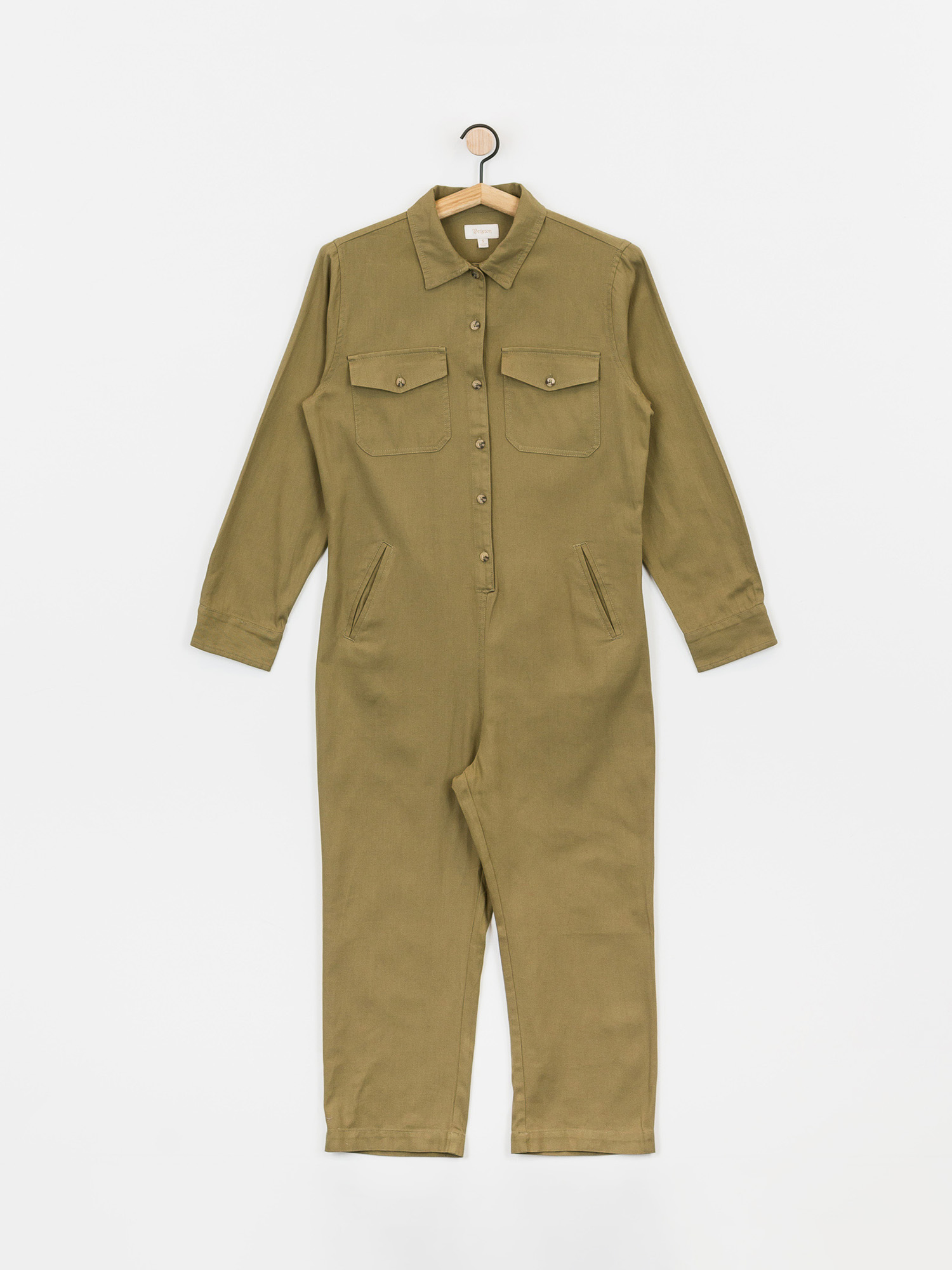 Dámsky Kombinéza Brixton Melbourne Crop Coverall (washed olive)