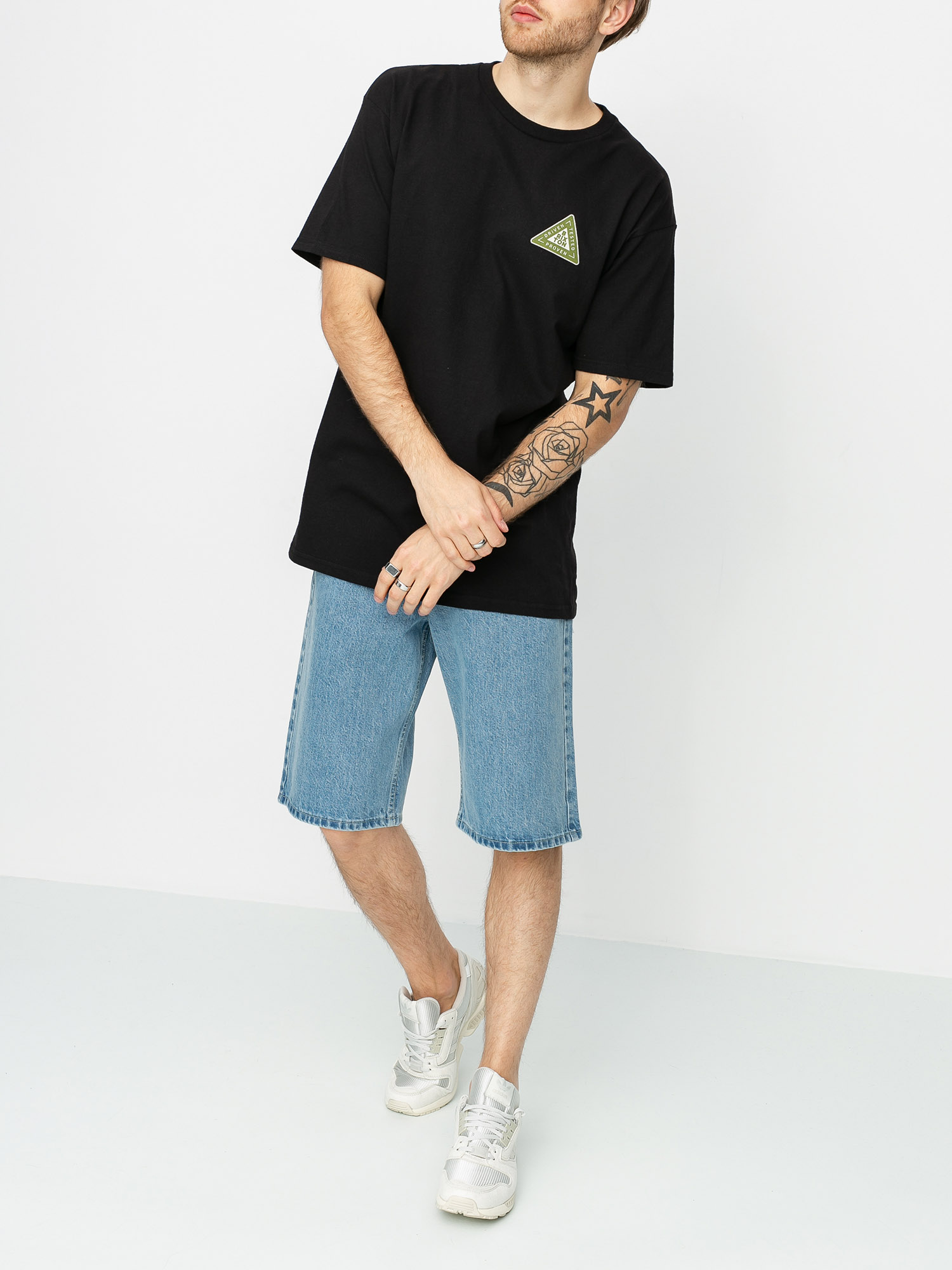 Kraťasy MassDnm Slang Jeans (light blue)