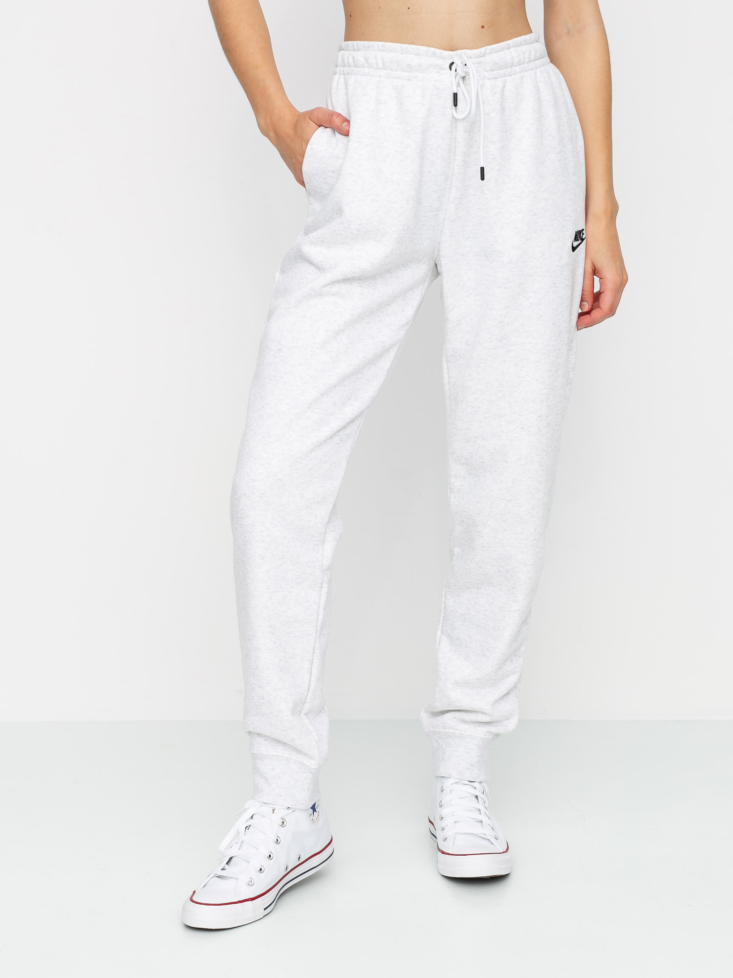 Nohavice Nike Sportswear Essential Wmn (birch heather/black)