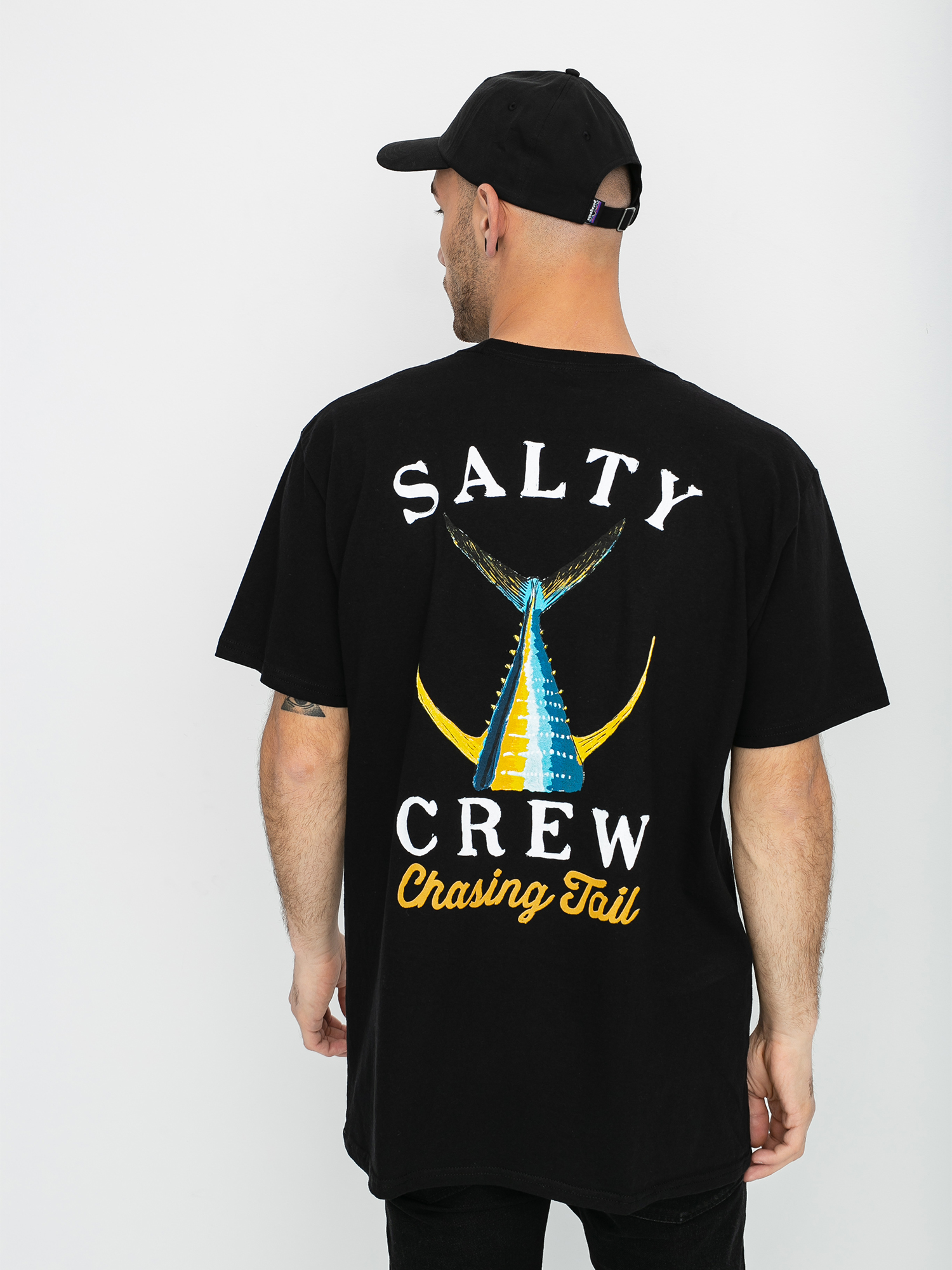 Tričko Salty Crew Tailed (black)