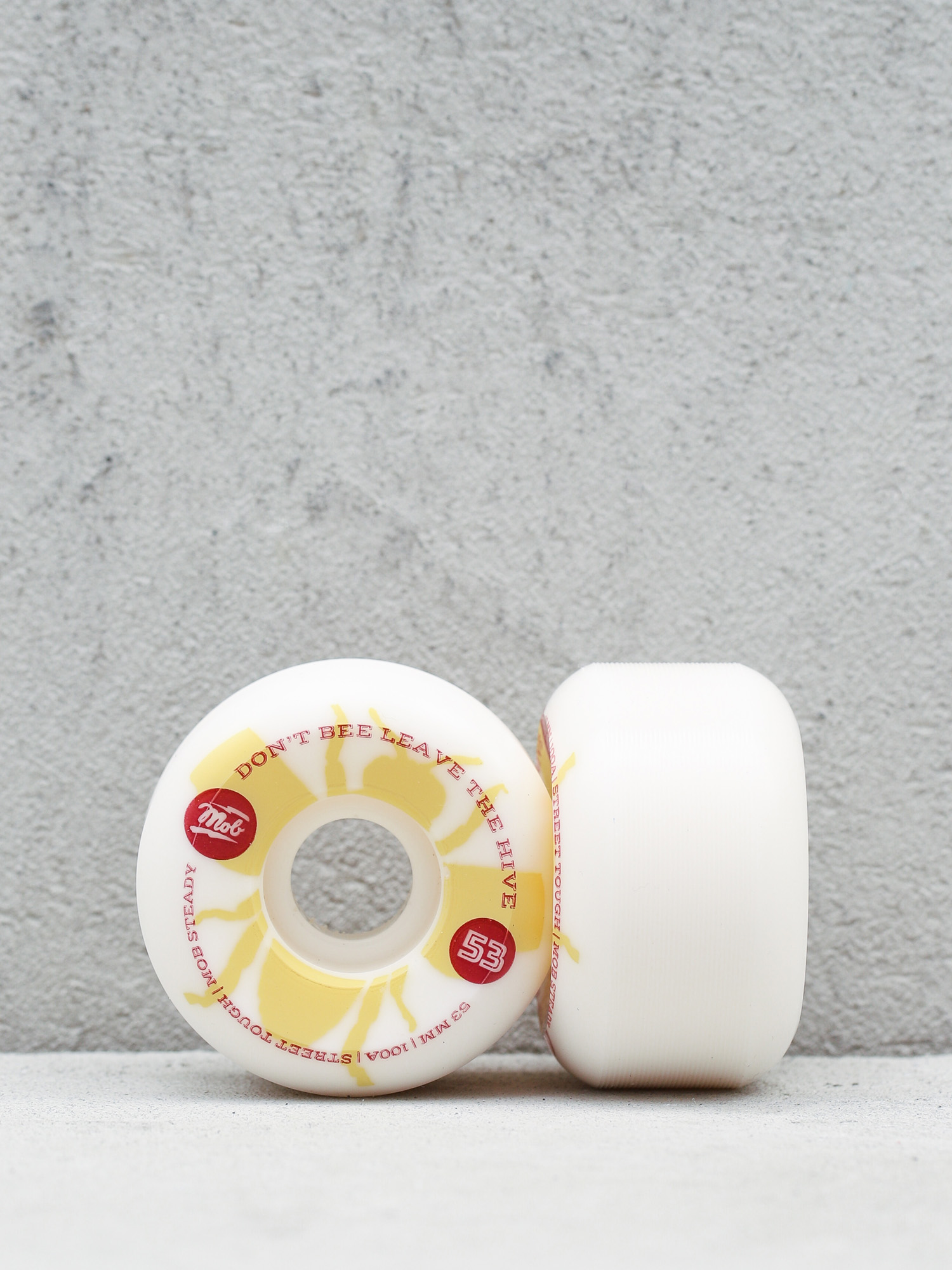 Kolieska Mob Skateboards Hive (white)