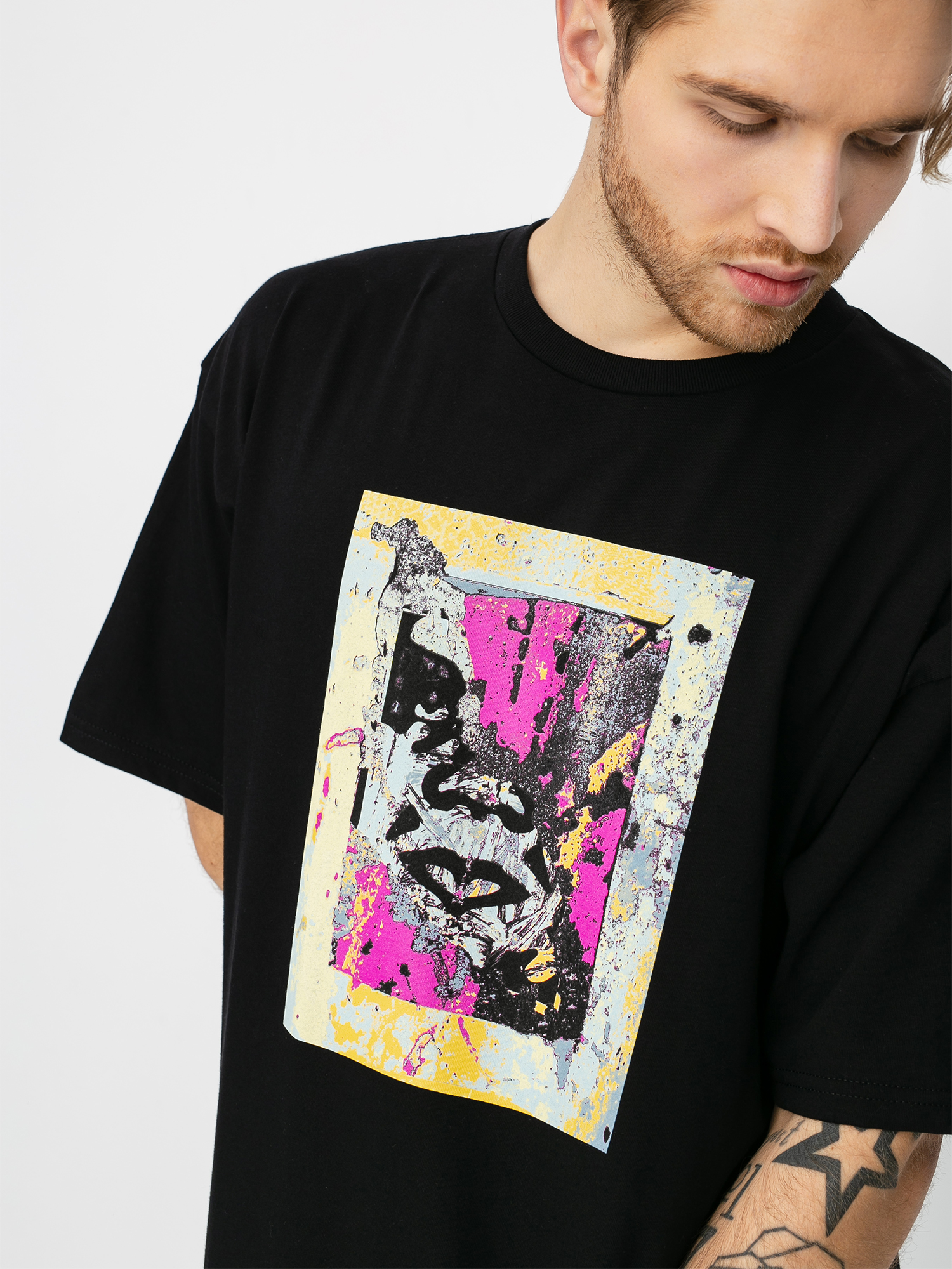 Tričko OBEY Obey Enhanced Disintegration (black)