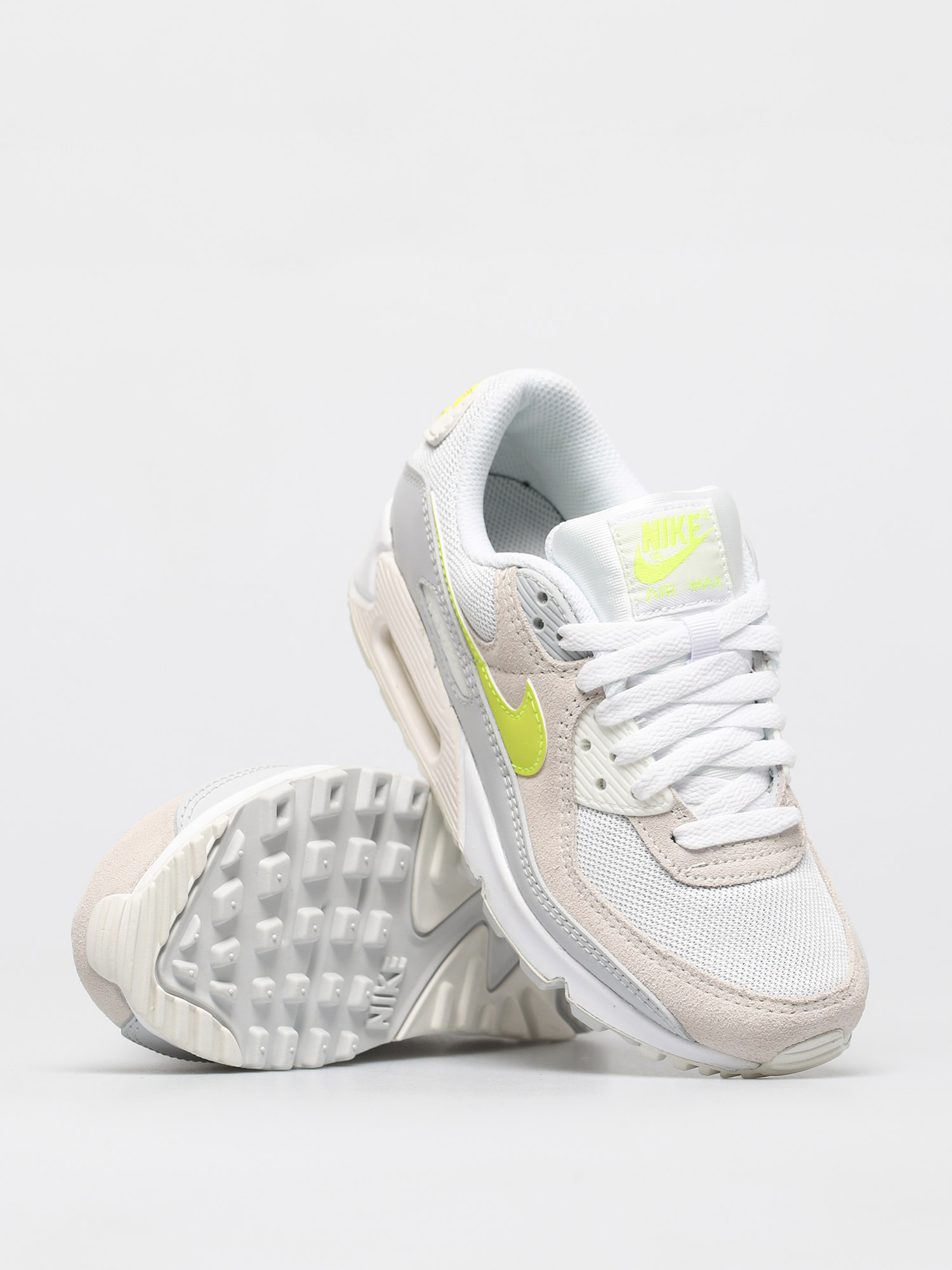 Topánky Nike Air Max 90 Wmn (white/lemon venom pure platinum sail)