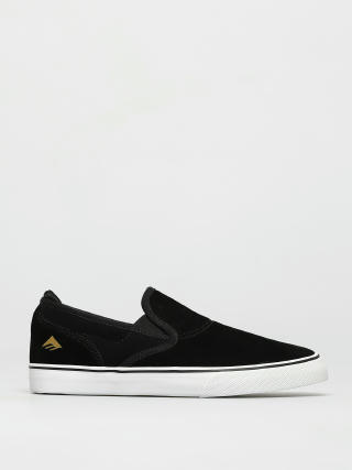 Topánky Emerica Wino G6 Slip On Youth (black/white/gold)