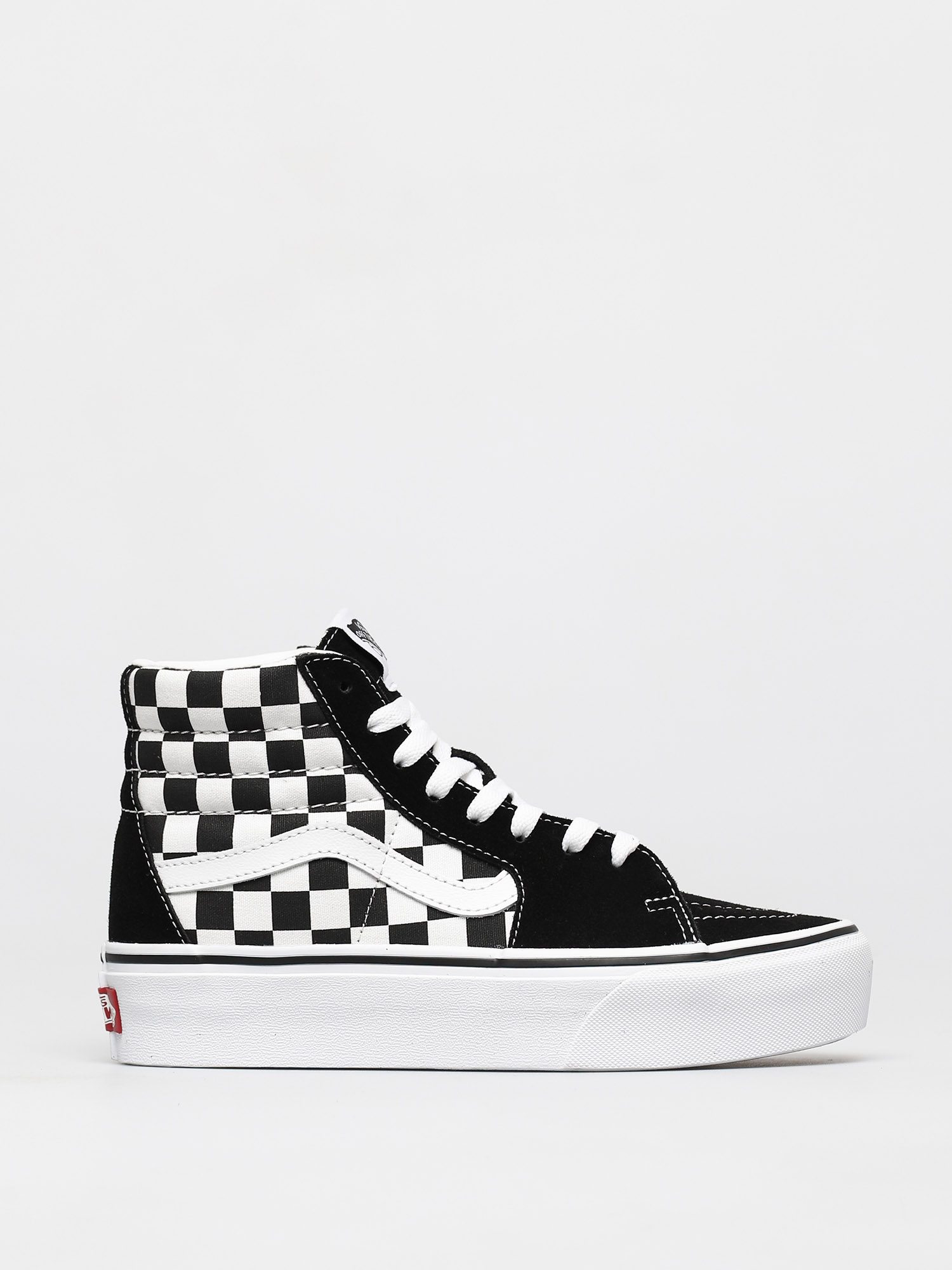 Topánky Vans Sk8 Hi Platform 2 (checkerboard/true white)