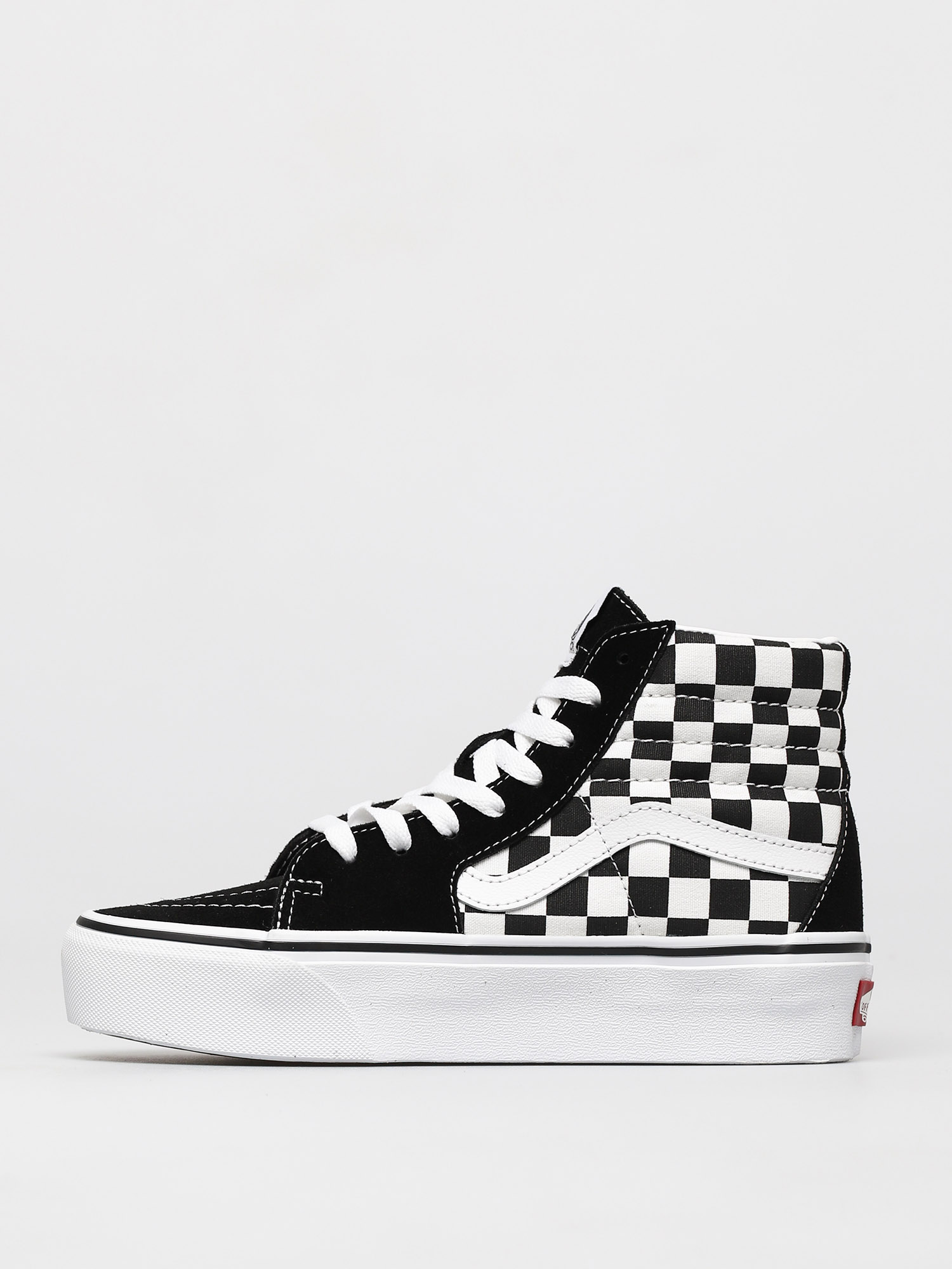 Topánky Vans Sk8 Hi Platform 2 (checkerboard/true white)