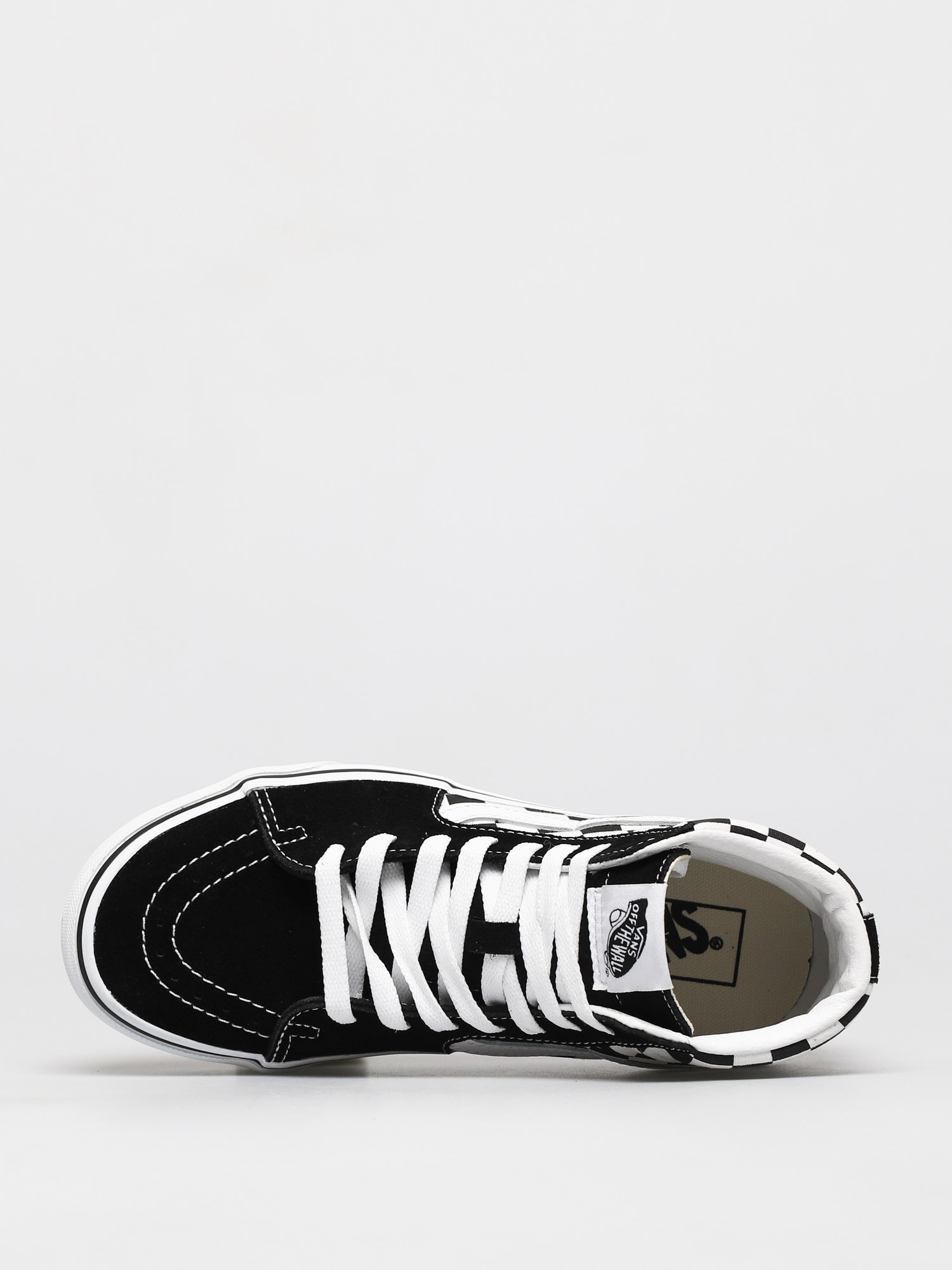 Topánky Vans Sk8 Hi Platform 2 (checkerboard/true white)