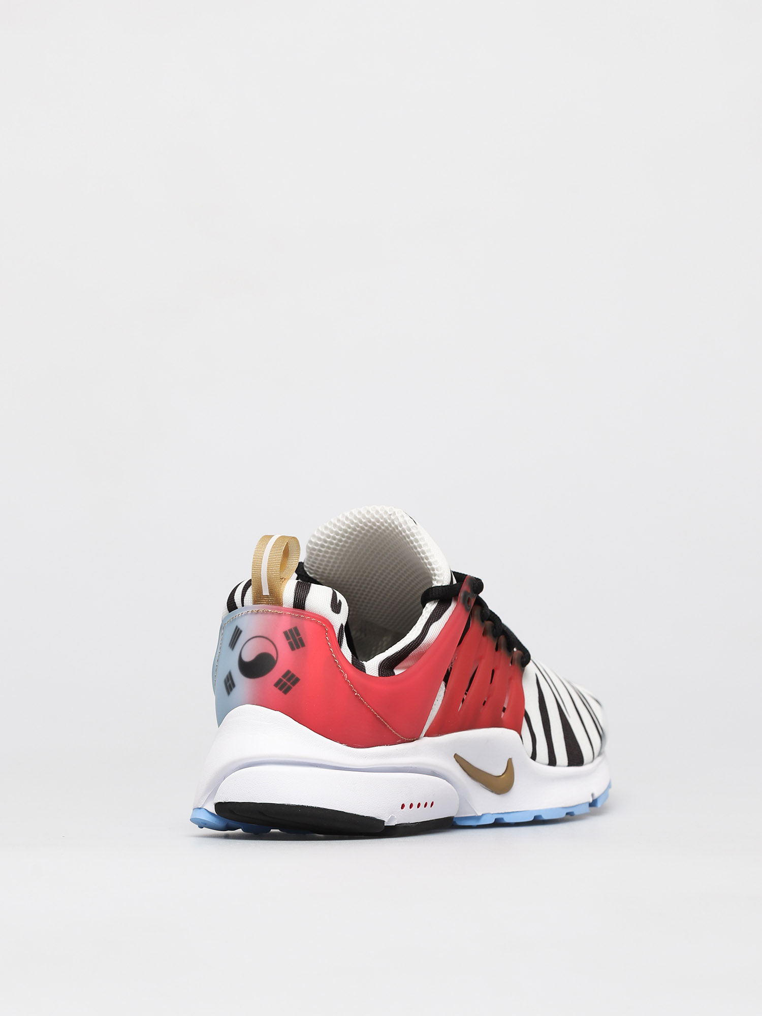Topánky Nike Air Presto (white/metallic gold black red orbit)