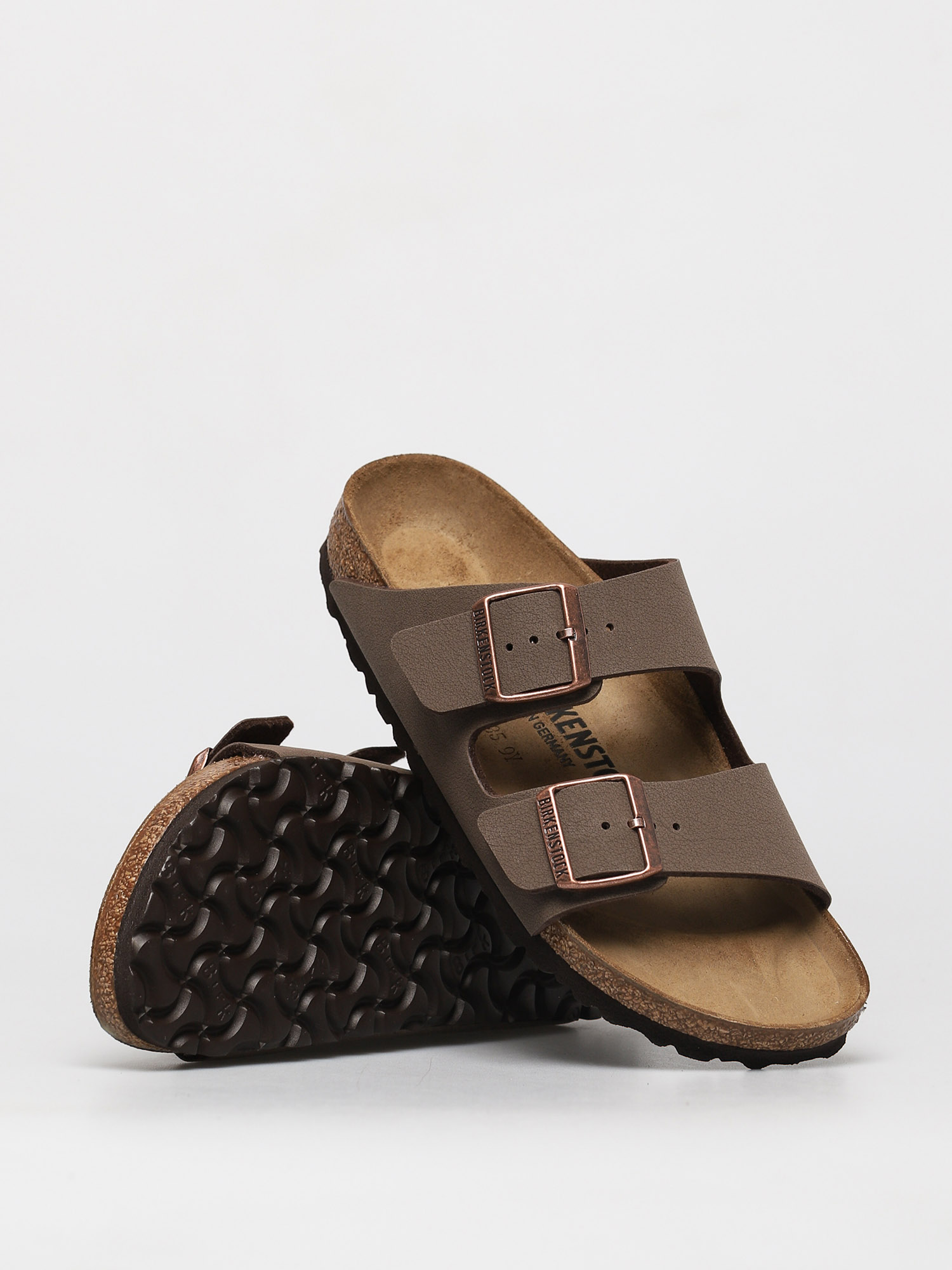 Šľapky Birkenstock Arizona Narrow (nubuck mocha)