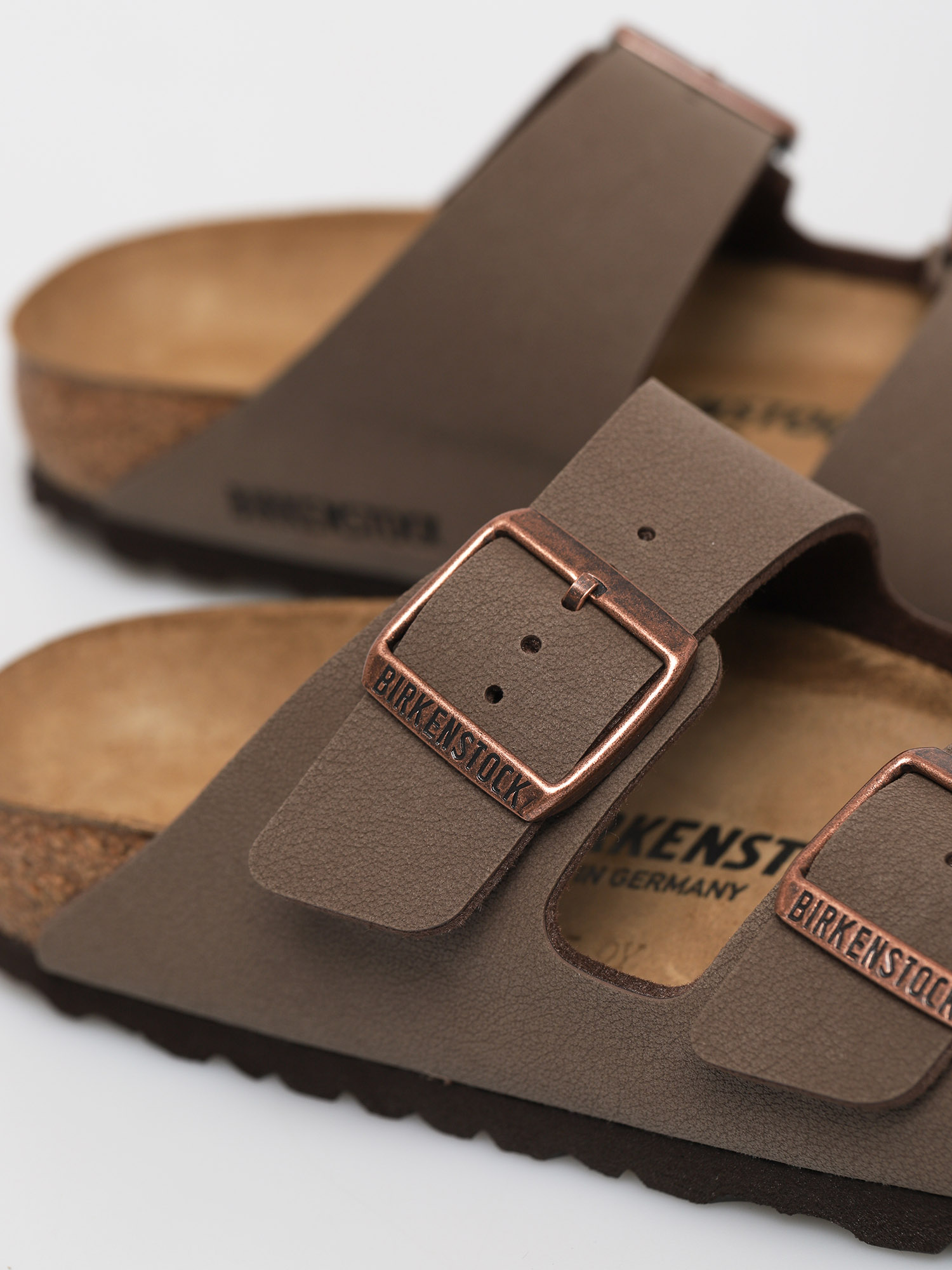 Šľapky Birkenstock Arizona Narrow (nubuck mocha)