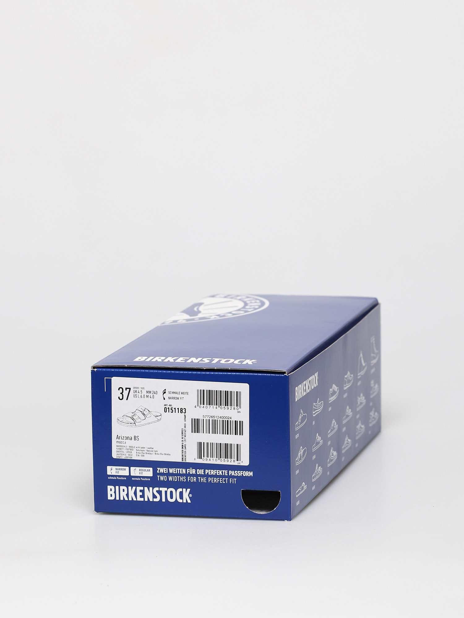 Šľapky Birkenstock Arizona Narrow (nubuck mocha)