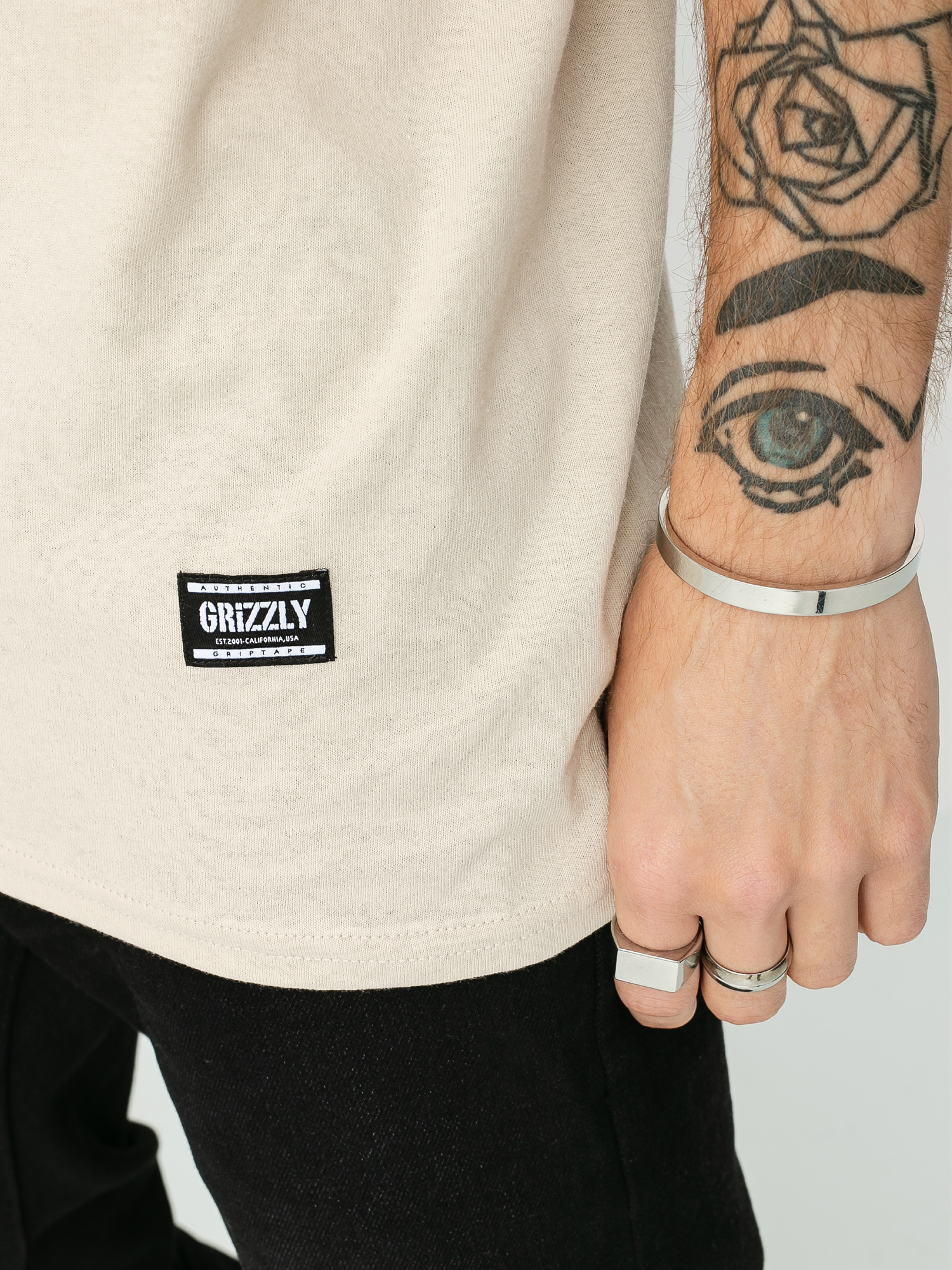 Tričko Grizzly Griptape Og Bear (sand)