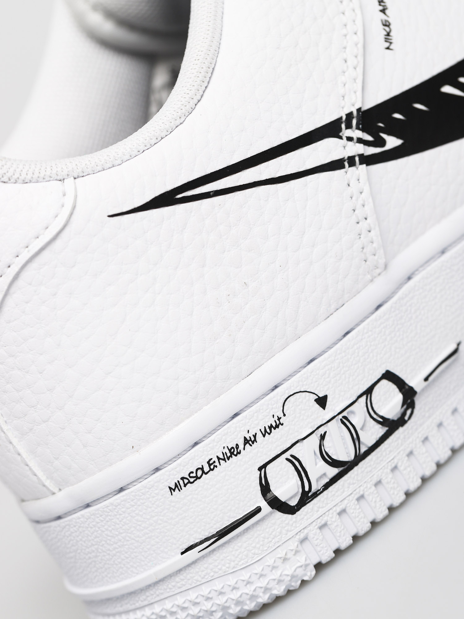 Topánky Nike Air Force 1 Lv8 Utility (white/black white)