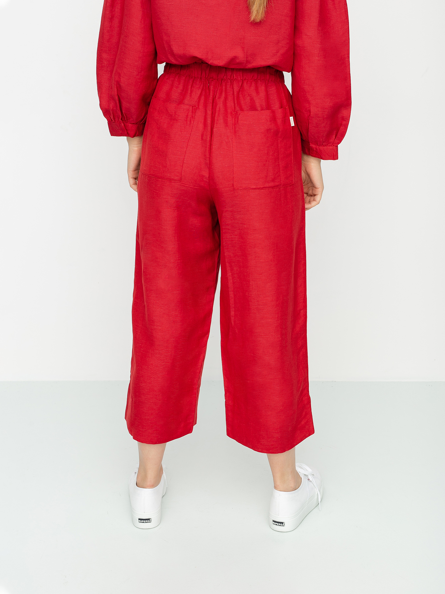 Nohavice Brixton Luna Wmn (lava red)